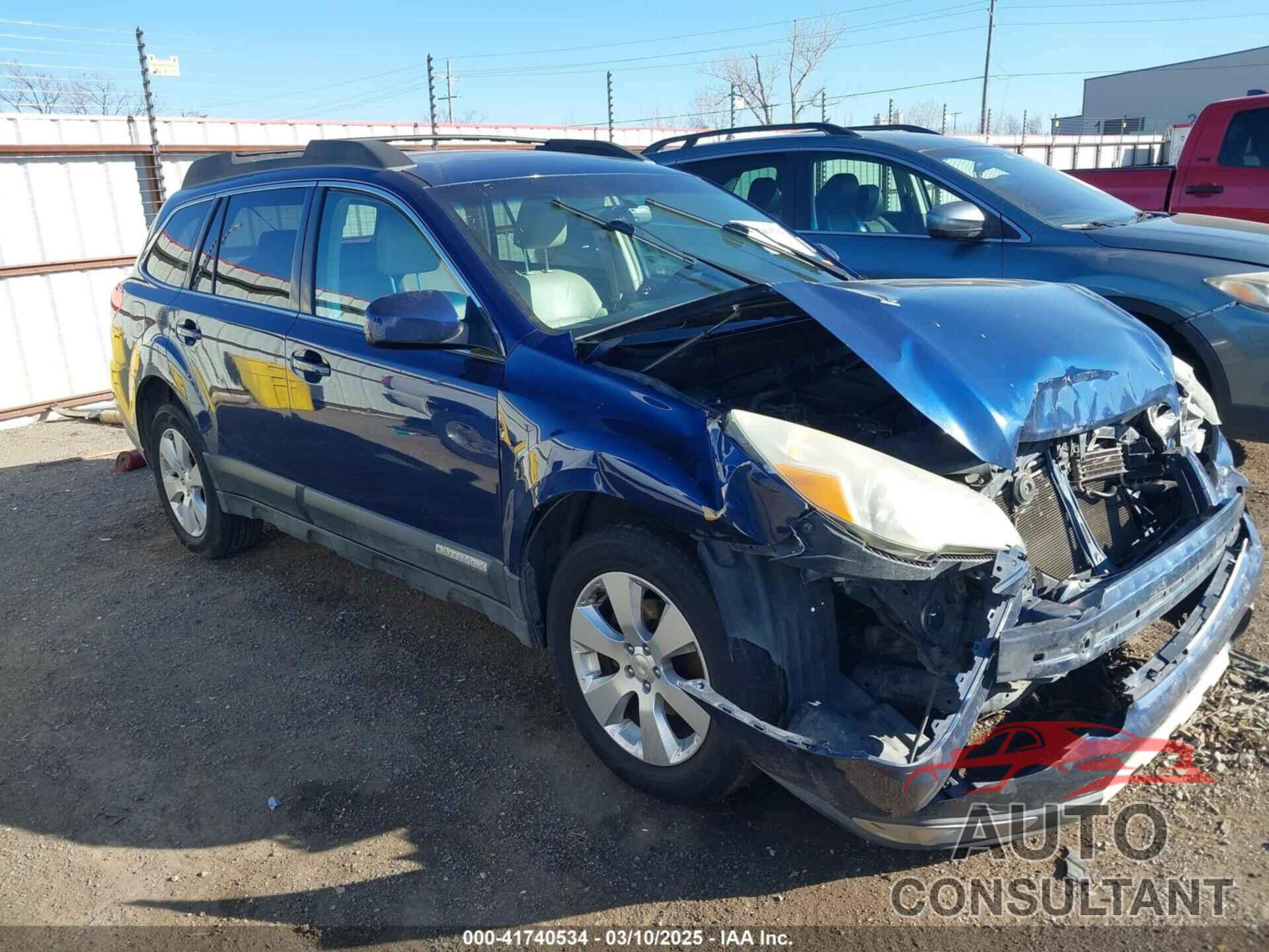 SUBARU OUTBACK 2010 - 4S4BRCLC0A3350214