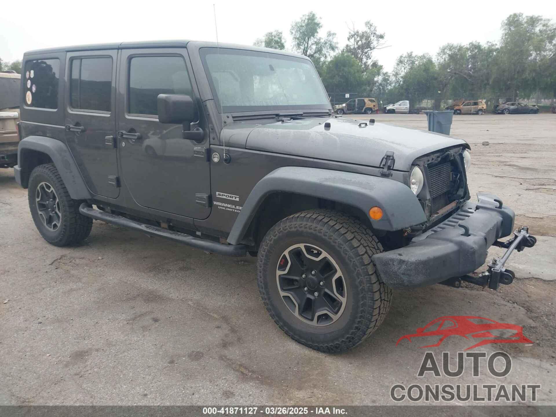 JEEP WRANGLER UNLIMITED 2014 - 1C4BJWDG7EL244749