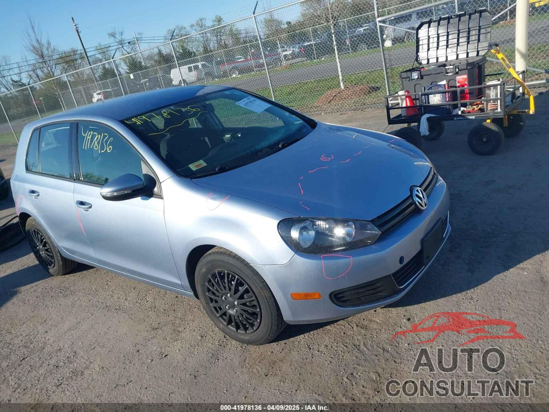 VOLKSWAGEN GOLF 2010 - WVWDA7AJ9AW375110