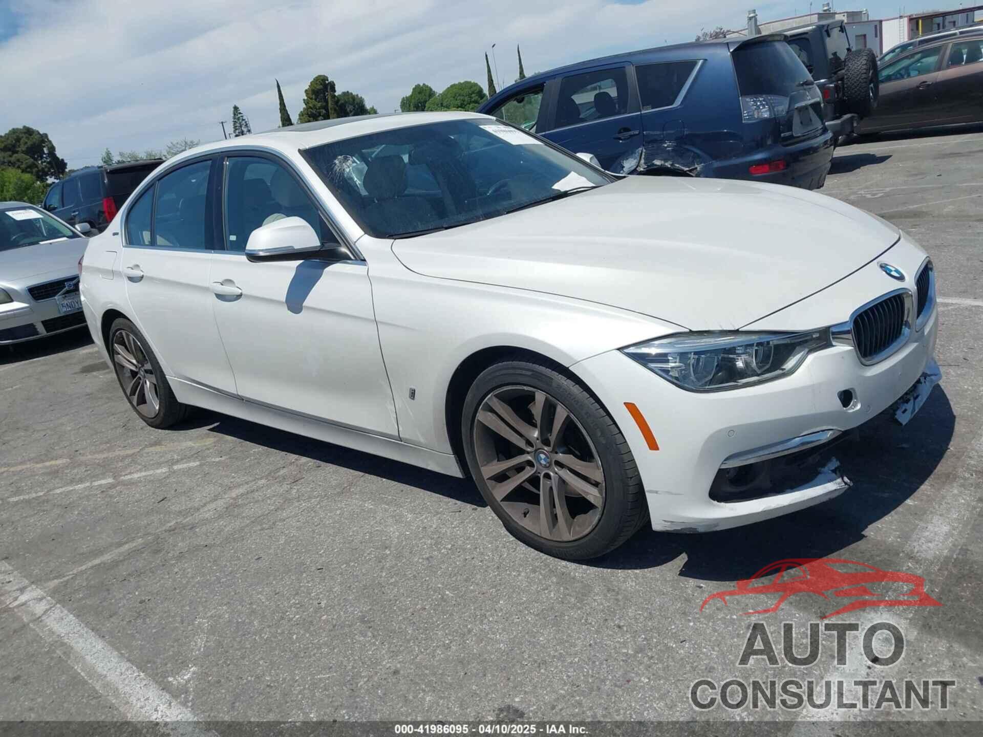 BMW 330E 2017 - WBA8E1C59HK480456