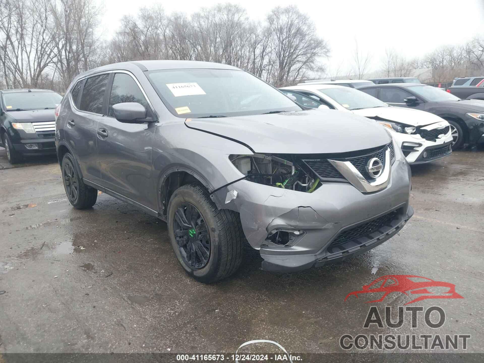 NISSAN ROGUE 2016 - KNMAT2MV7GP648899