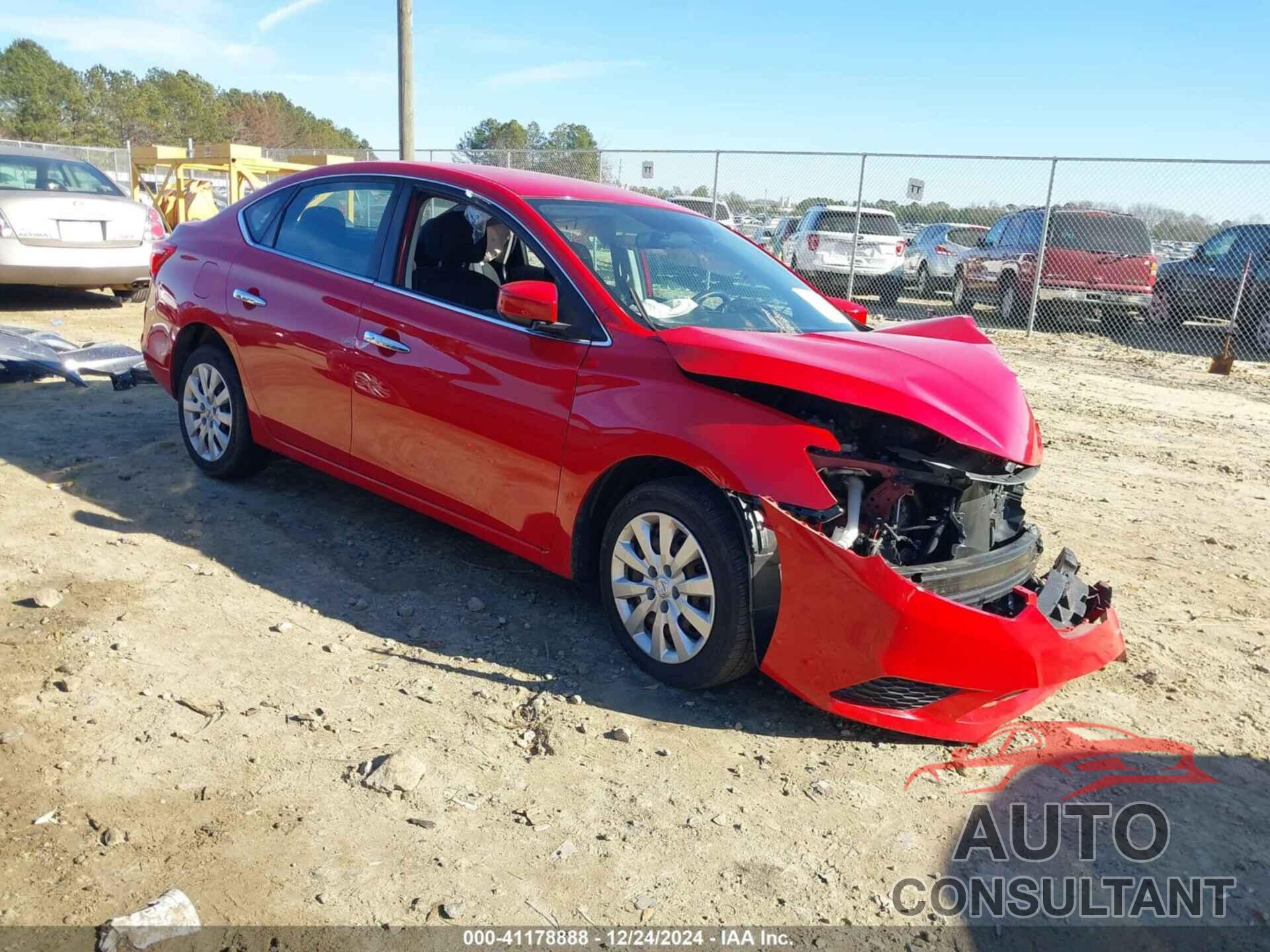 NISSAN SENTRA 2017 - 3N1AB7AP3HL692629
