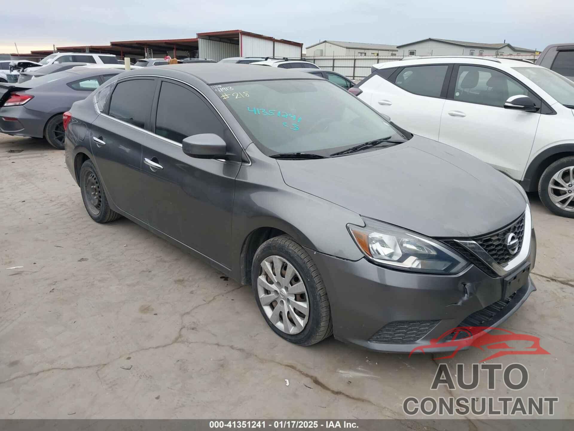 NISSAN SENTRA 2017 - 3N1AB7APXHL698024