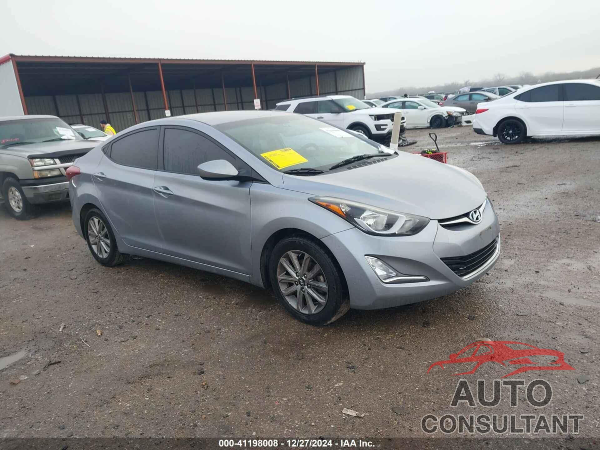 HYUNDAI ELANTRA 2016 - 5NPDH4AE6GH708066