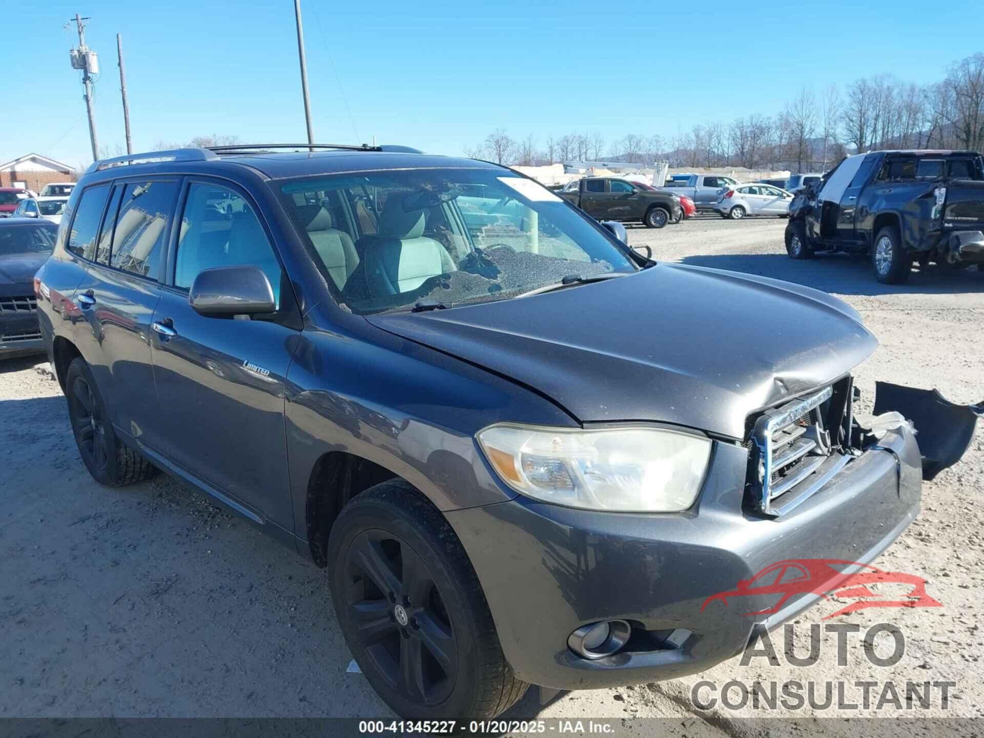 TOYOTA HIGHLANDER 2010 - 5TDDK3EH3AS017868