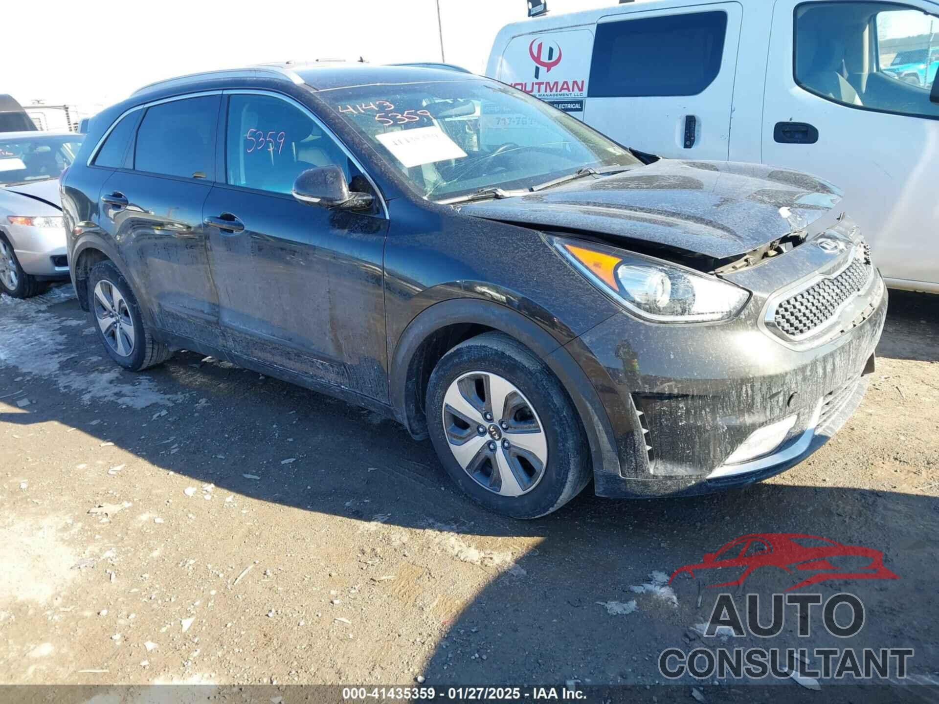 KIA NIRO 2017 - KNDCC3LC1H5064137