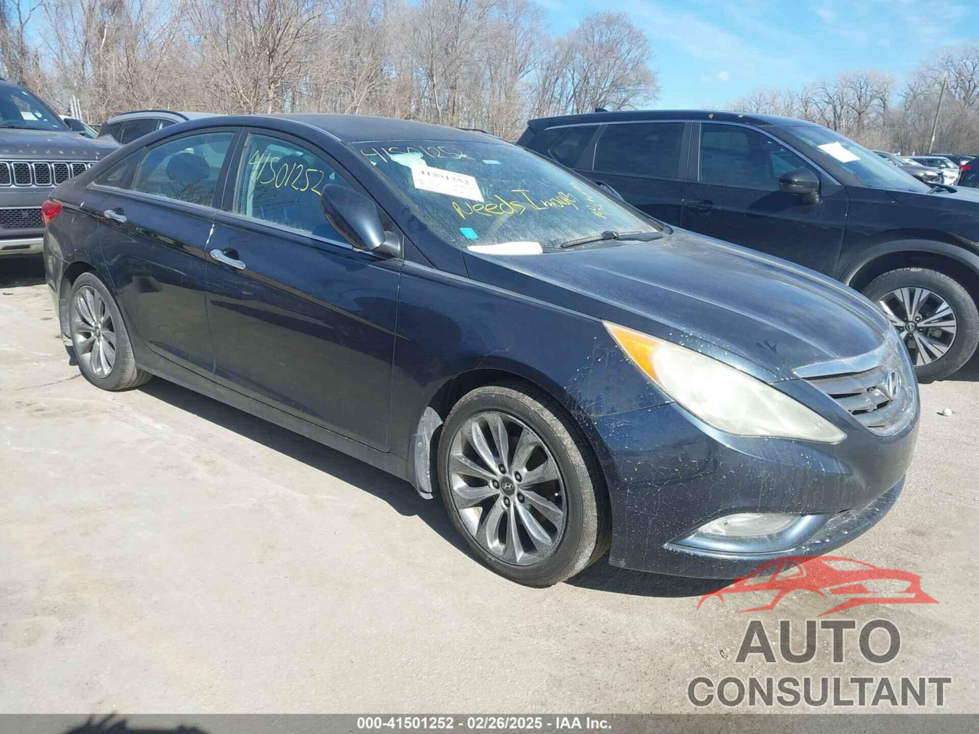 HYUNDAI SONATA 2012 - 5NPEC4AC7CH354117