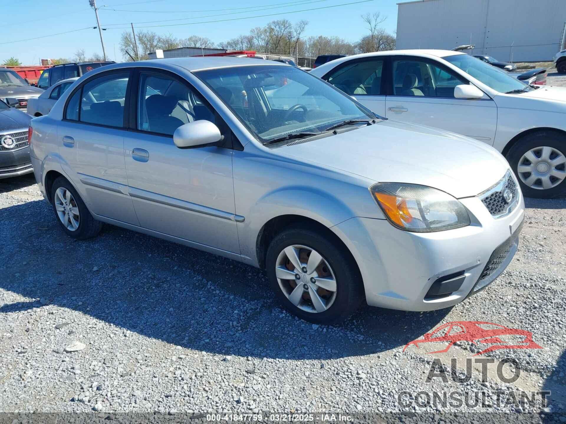 KIA RIO 2011 - KNADH4A30B6941780