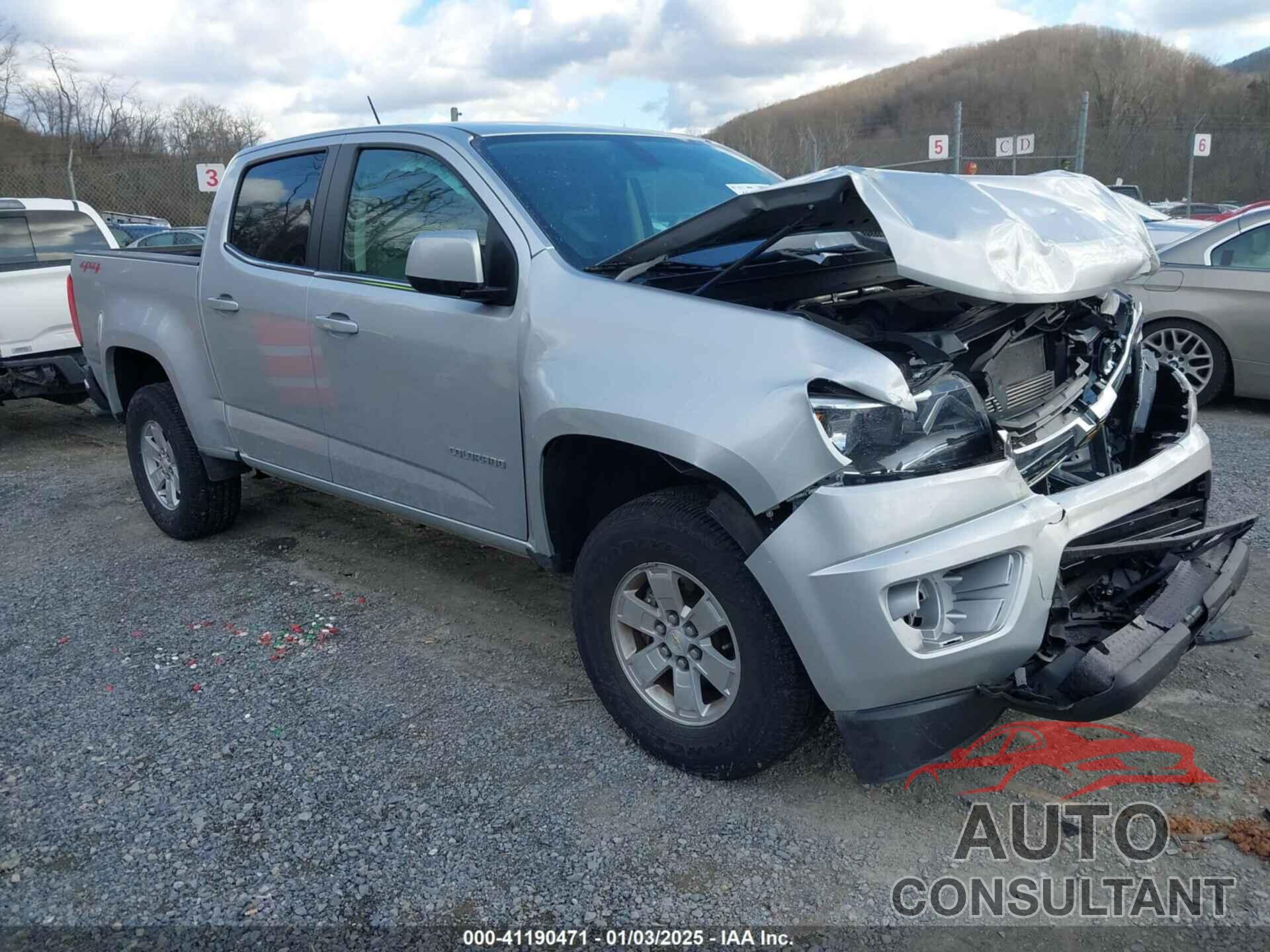 CHEVROLET COLORADO 2019 - 1GCGTBEN7K1196022