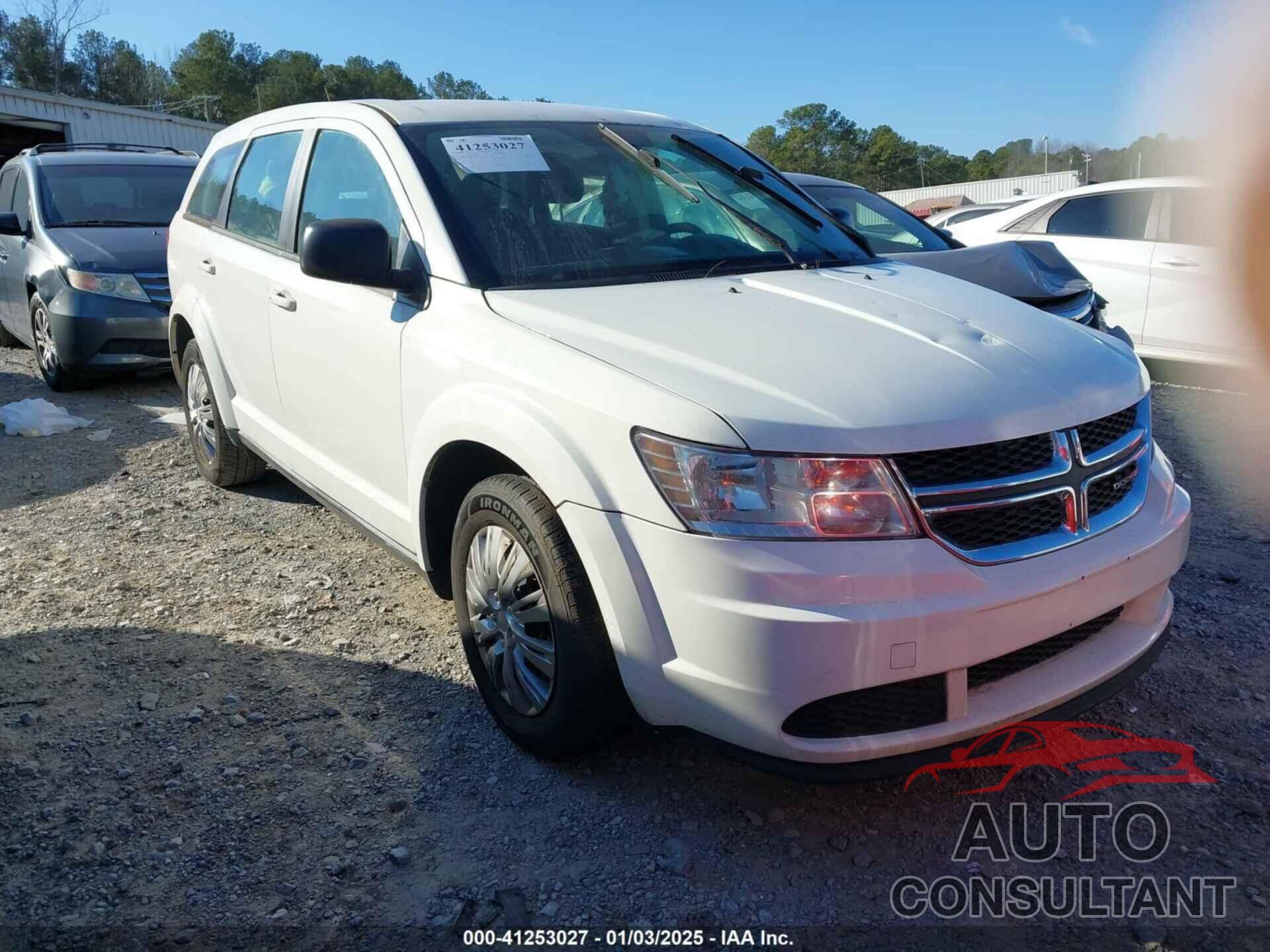 DODGE JOURNEY 2014 - 3C4PDCAB4ET198967