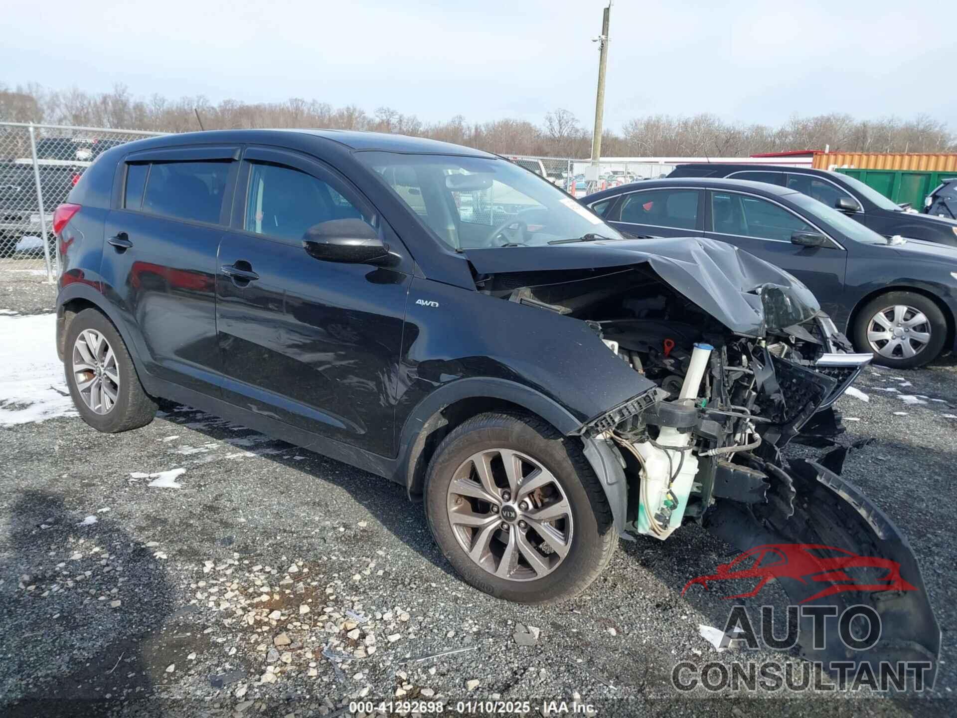 KIA SPORTAGE 2016 - KNDPBCAC6G7853992