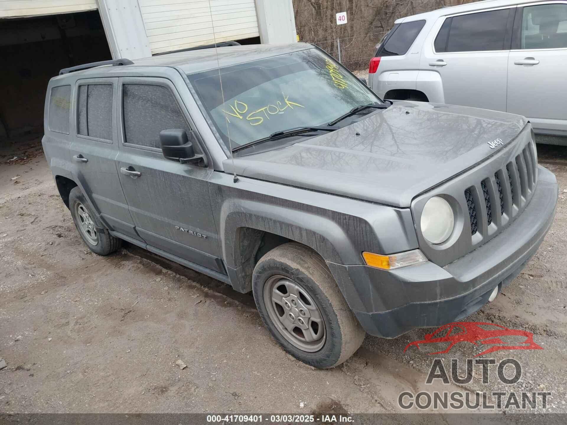 JEEP PATRIOT 2012 - 1C4NJPBA8CD618990