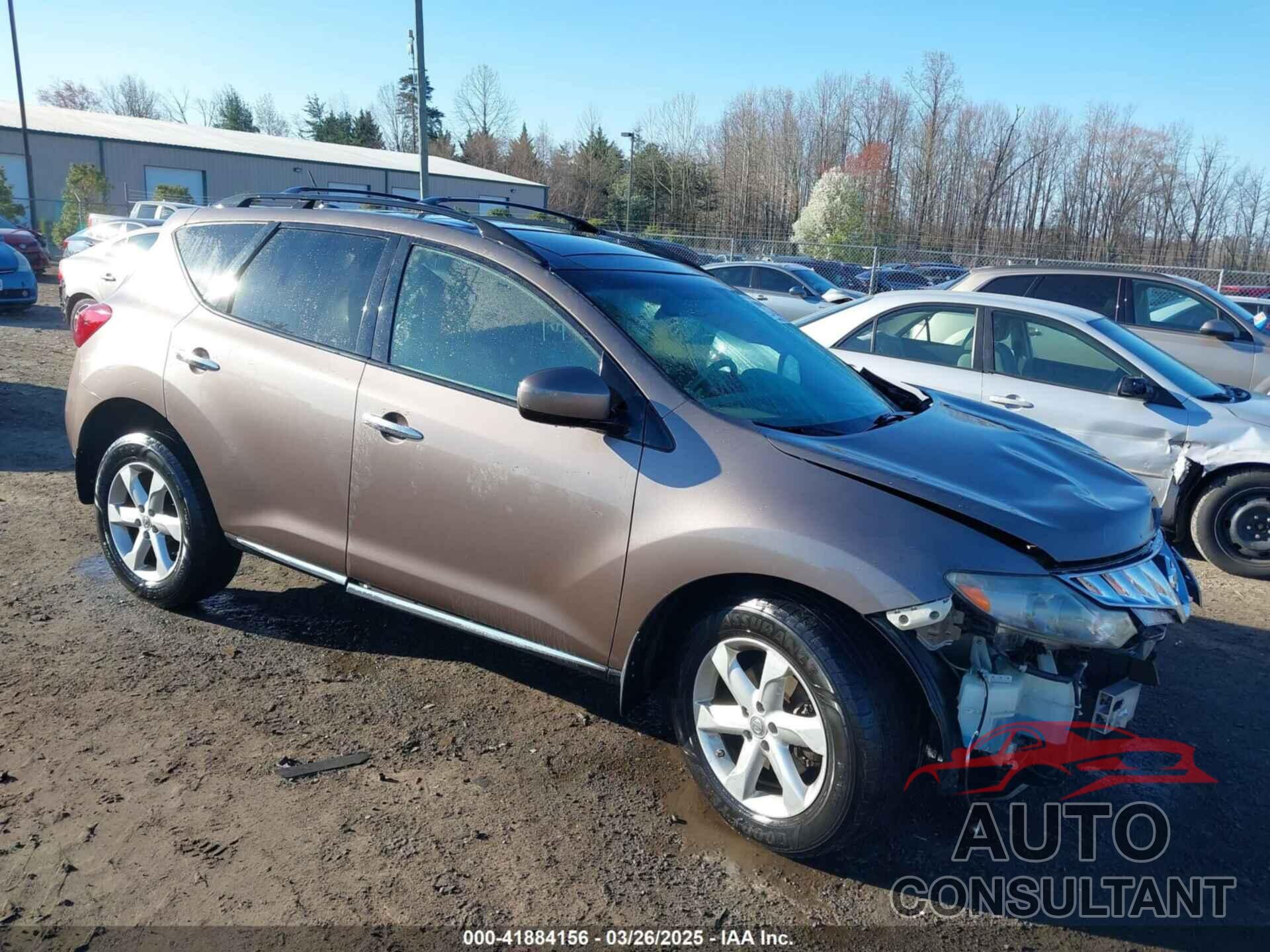 NISSAN MURANO 2010 - JN8AZ1MW3AW114351