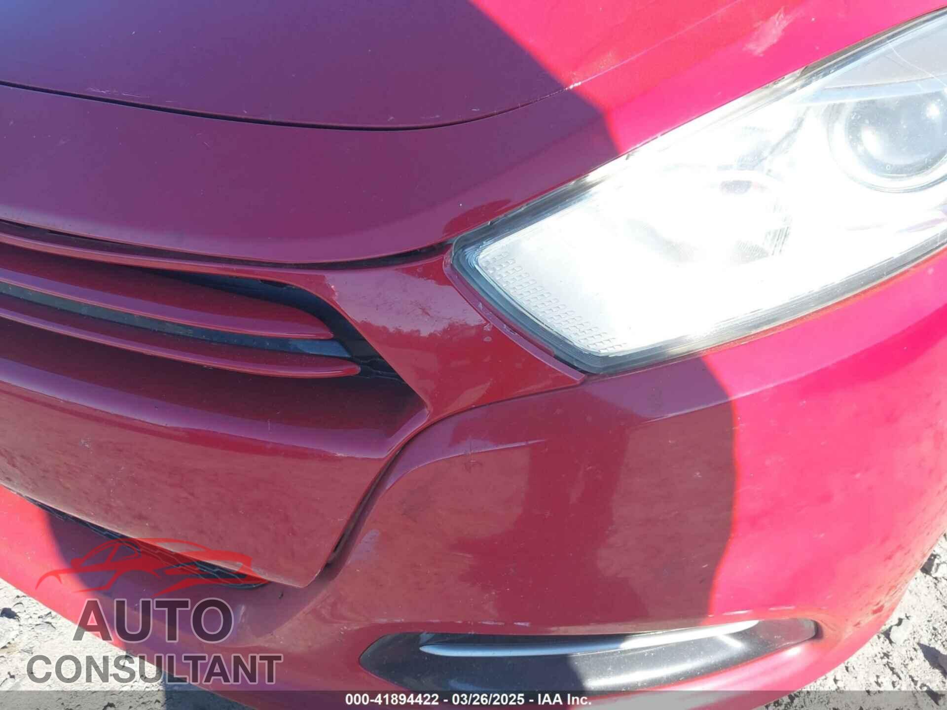 DODGE DART 2013 - 1C3CDFAA0DD147286