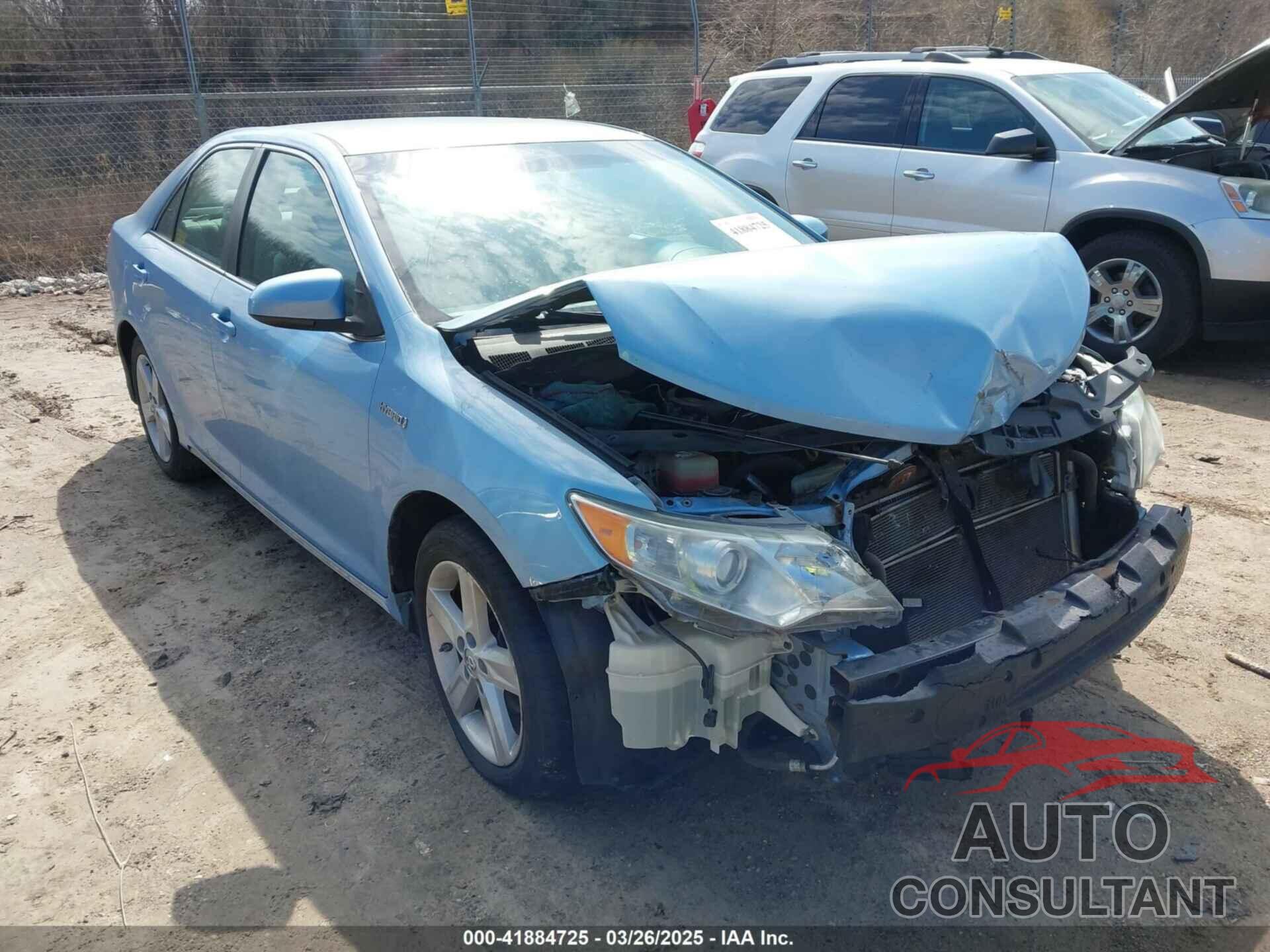 TOYOTA CAMRY 2012 - 4T1BD1FK6CU027675