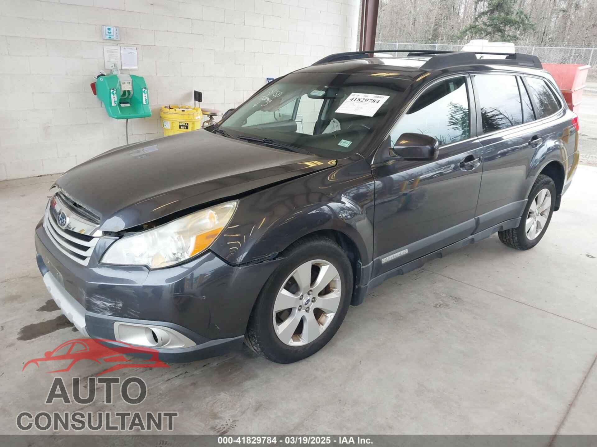 SUBARU OUTBACK 2012 - 4S4BRBKC2C3254308