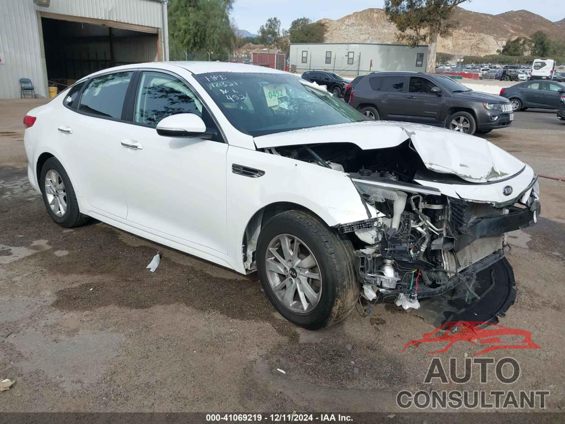 KIA OPTIMA 2017 - 5XXGT4L3XHG145754