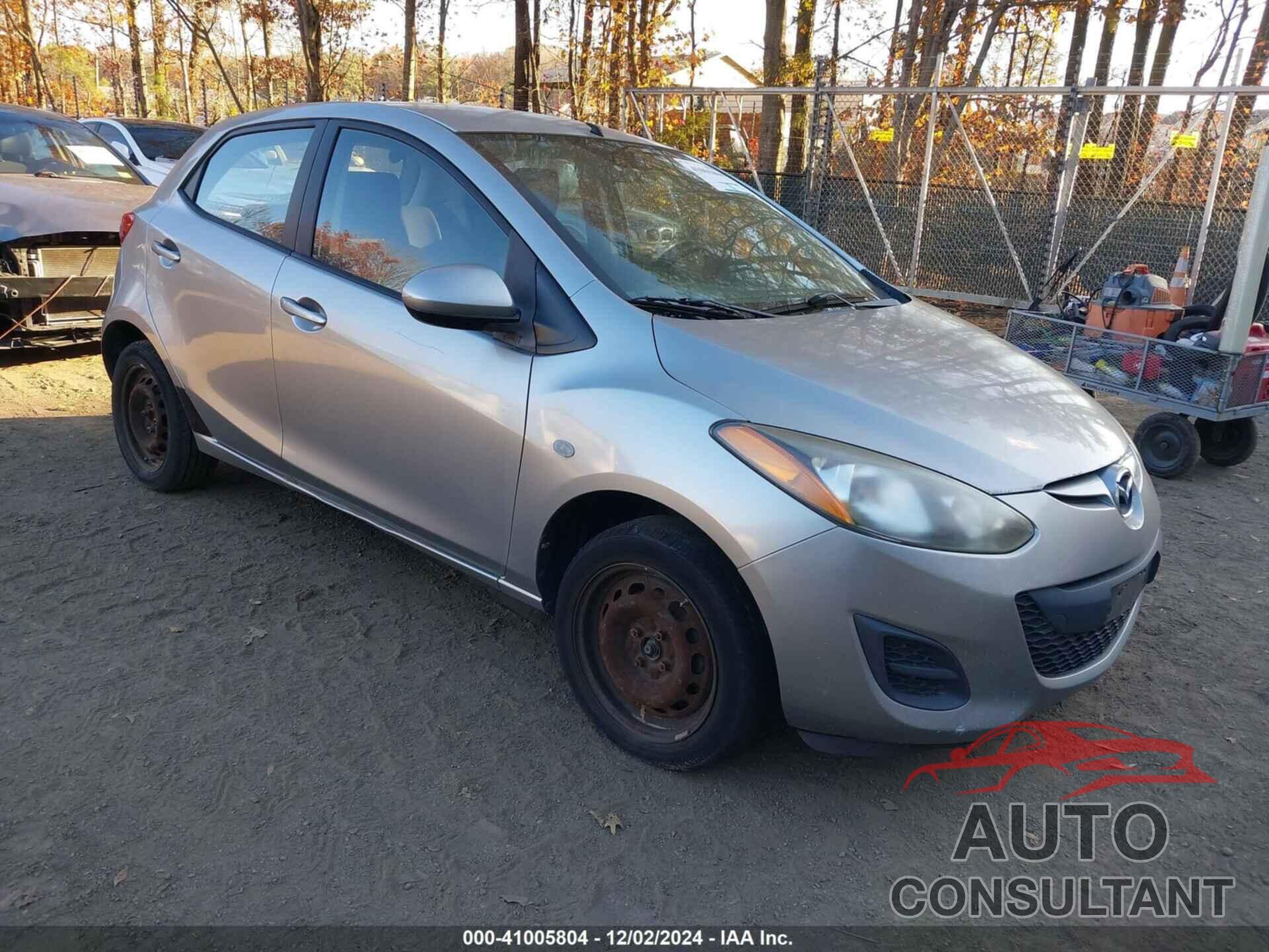 MAZDA MAZDA2 2011 - JM1DE1HZ9B0118983