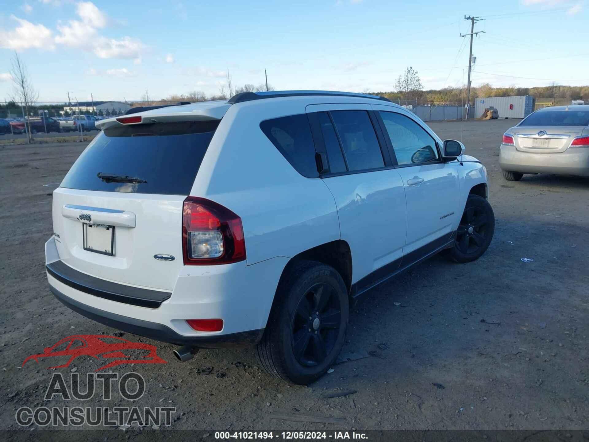 JEEP COMPASS 2017 - 1C4NJDEB8HD109833