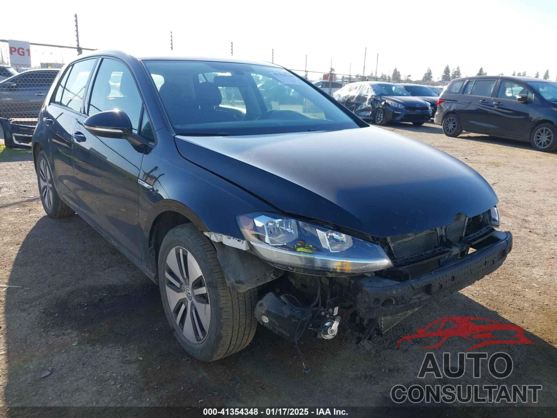 VOLKSWAGEN E-GOLF 2019 - WVWKR7AU2KW903131
