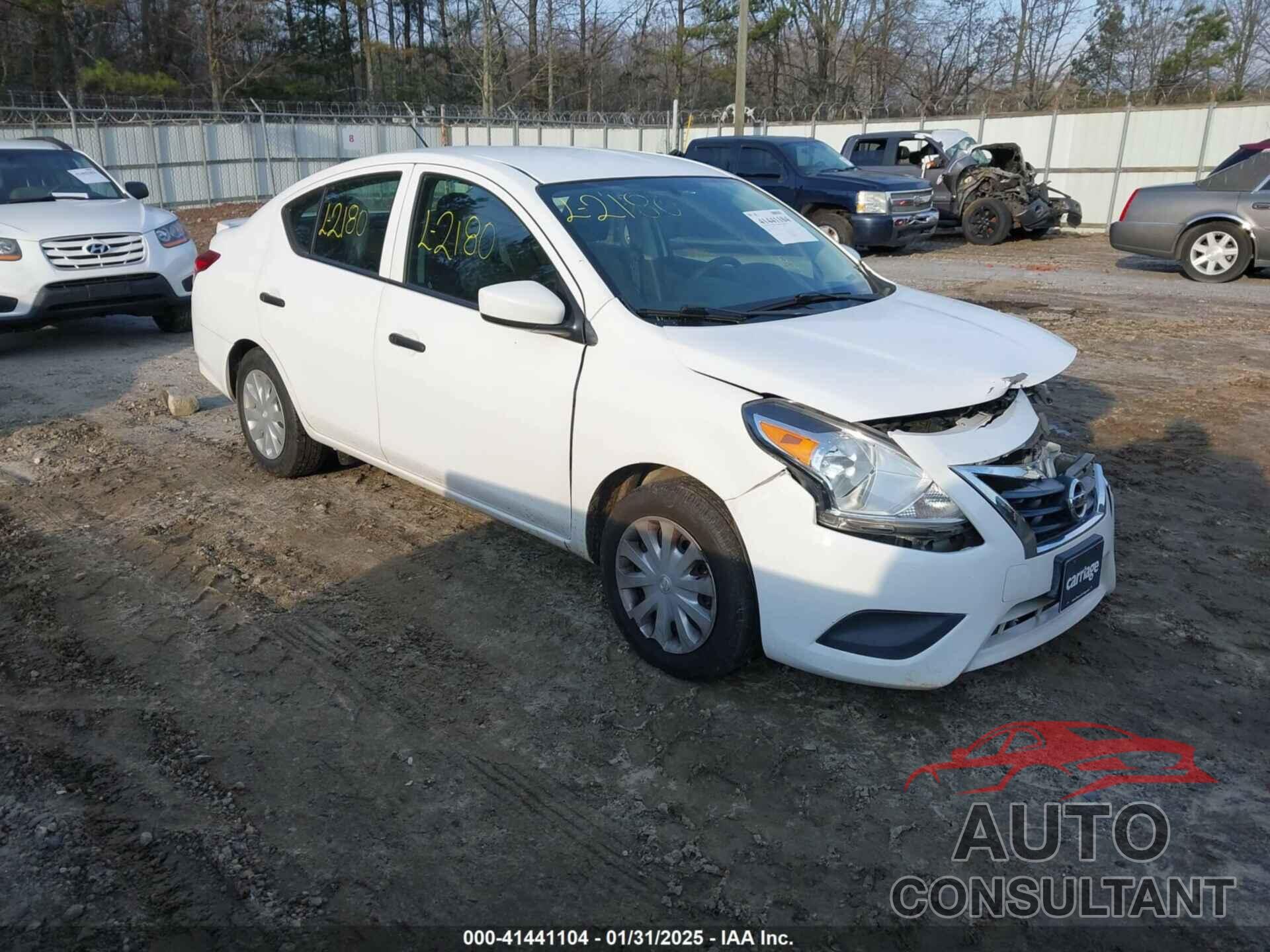 NISSAN VERSA 2019 - 3N1CN7AP5KL815645