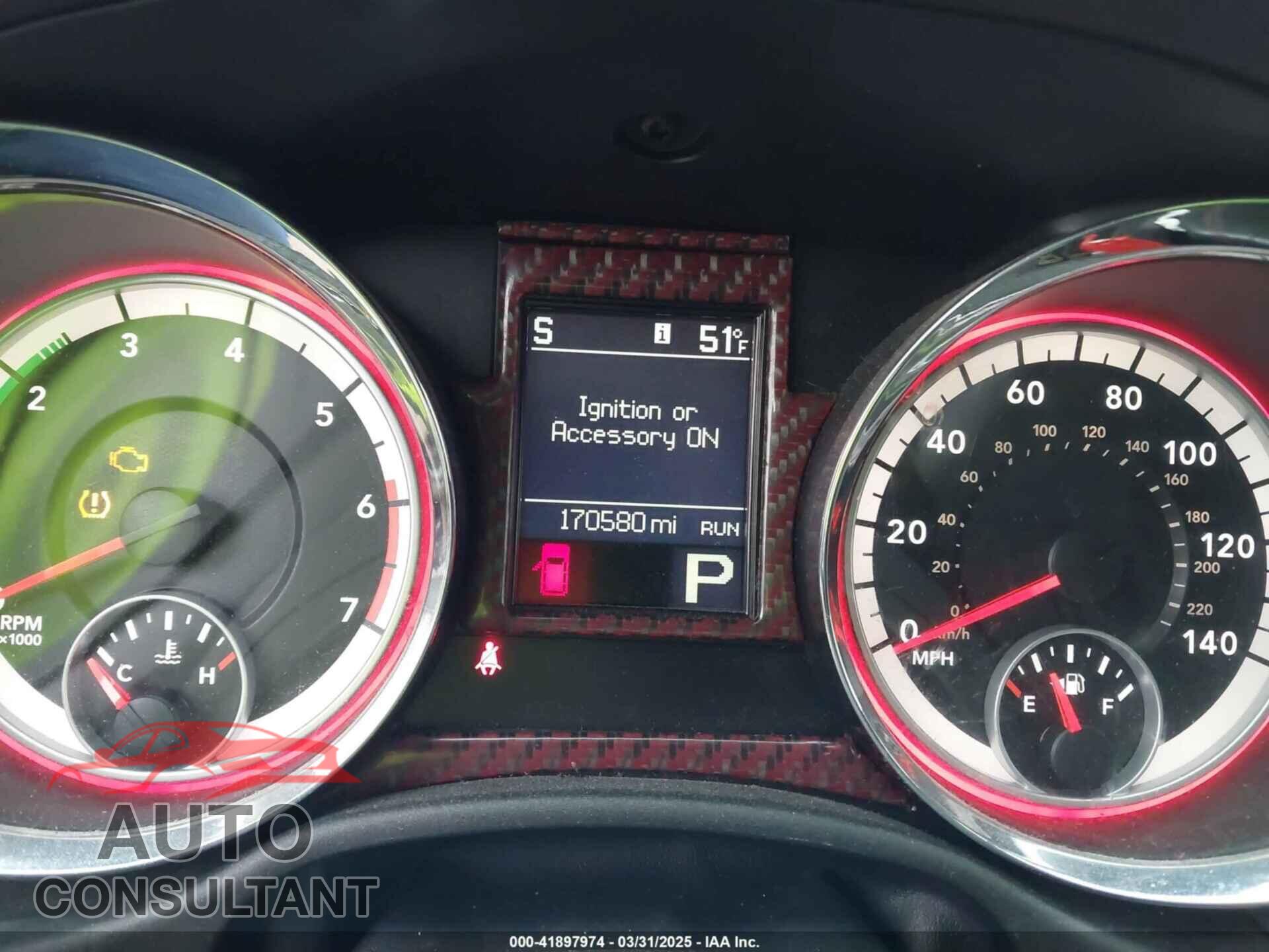 DODGE DURANGO 2013 - 1C4SDJCT8DC520864