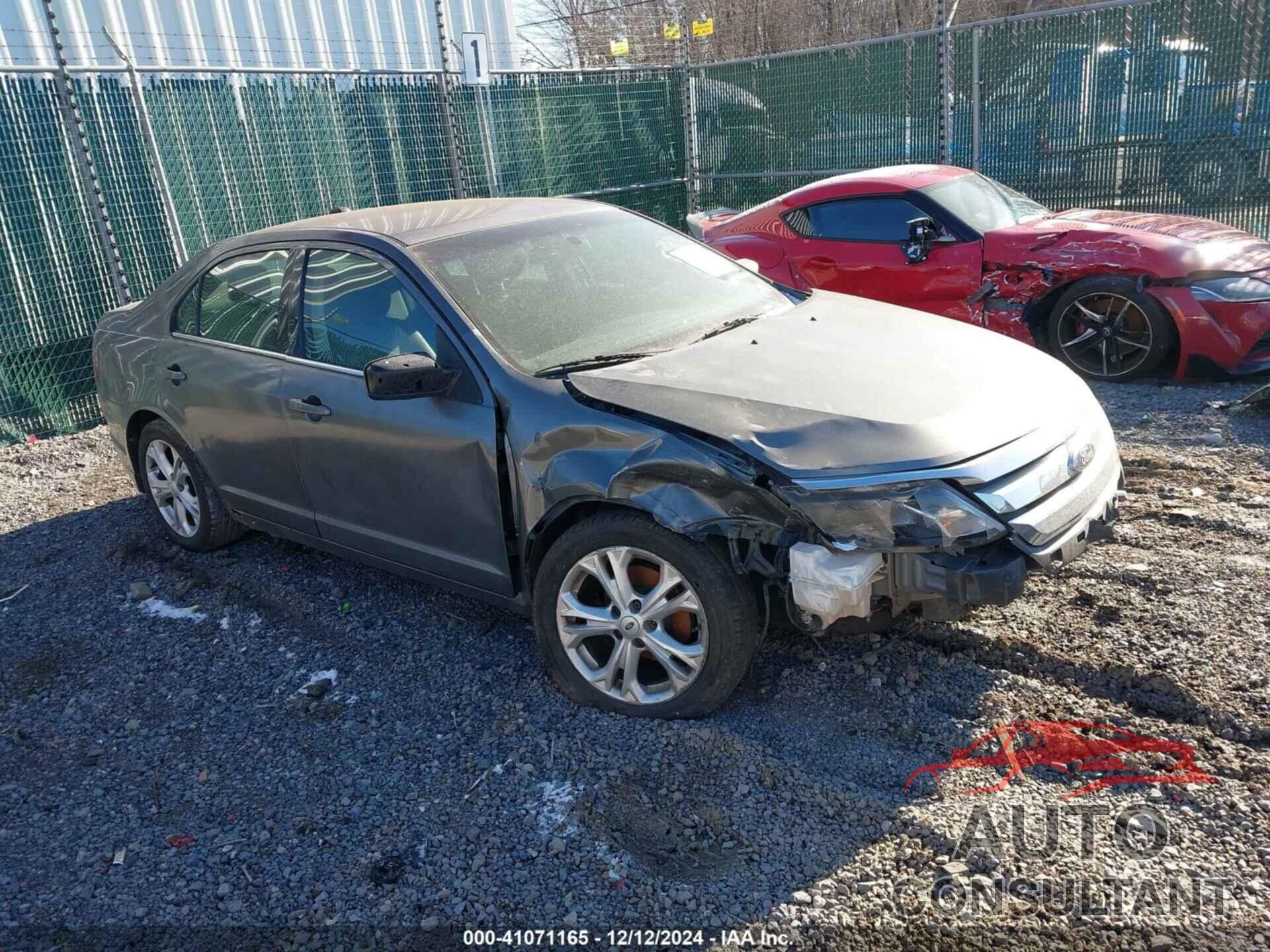 FORD FUSION 2012 - 3FAHP0HAXCR282878