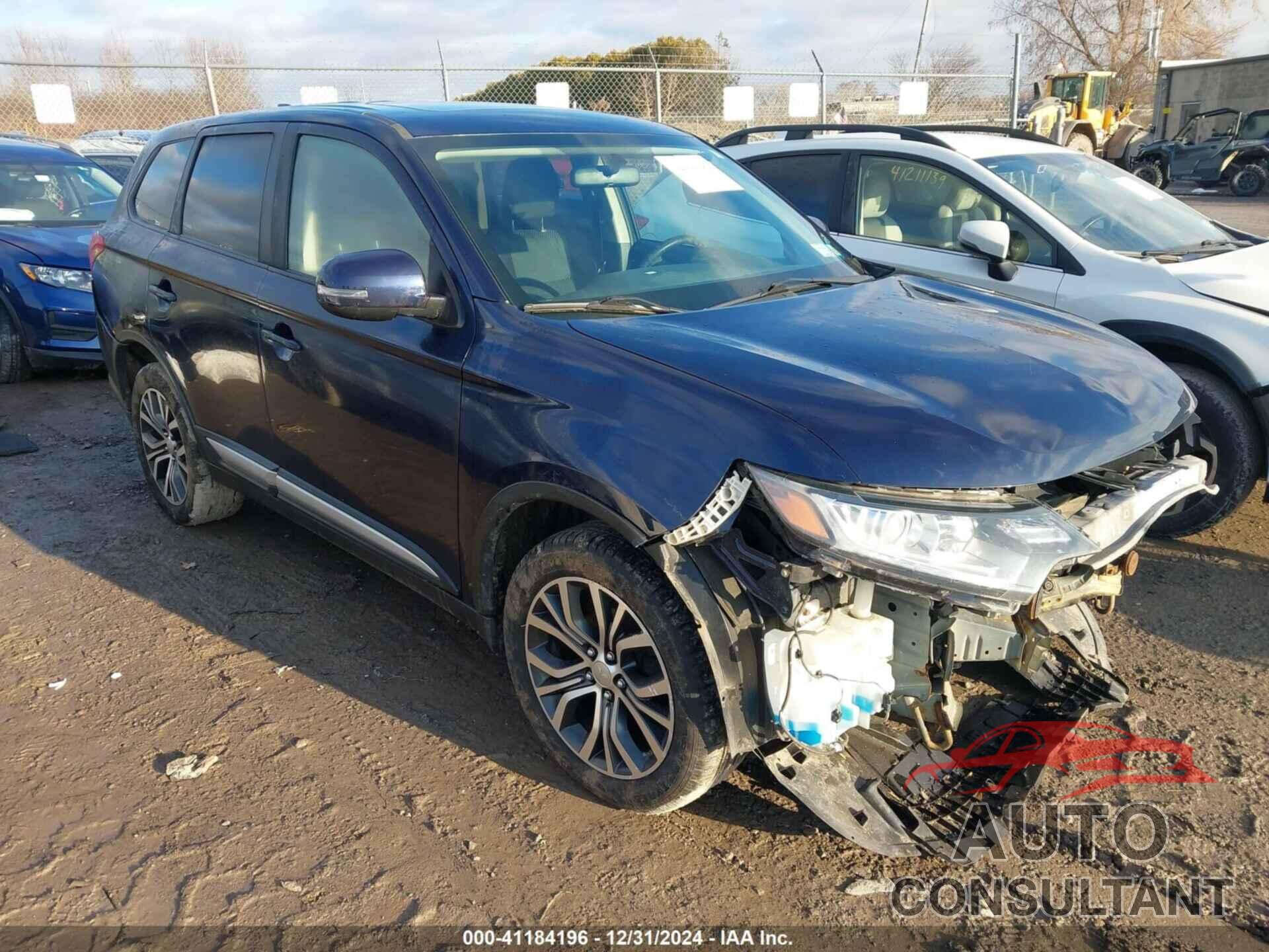 MITSUBISHI OUTLANDER 2017 - JA4AZ3A38HZ017134