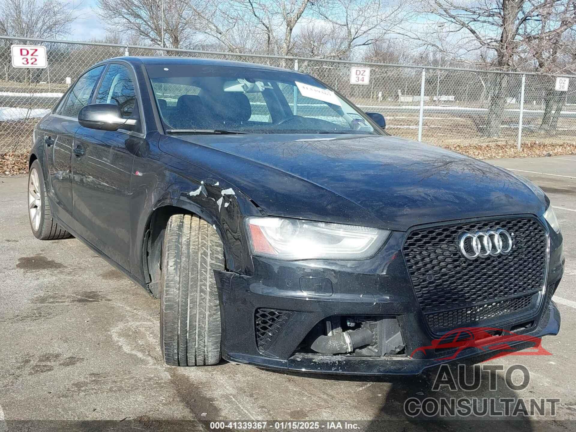 AUDI A4 2013 - WAUDFAFL1DN023400
