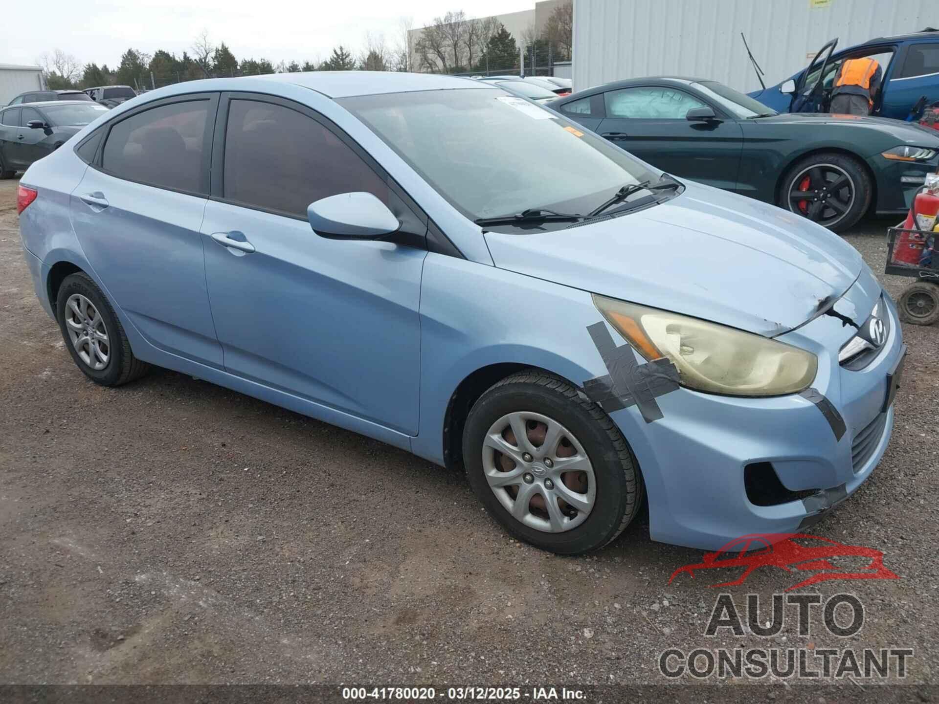 HYUNDAI ACCENT 2012 - KMHCT4AE4CU208056