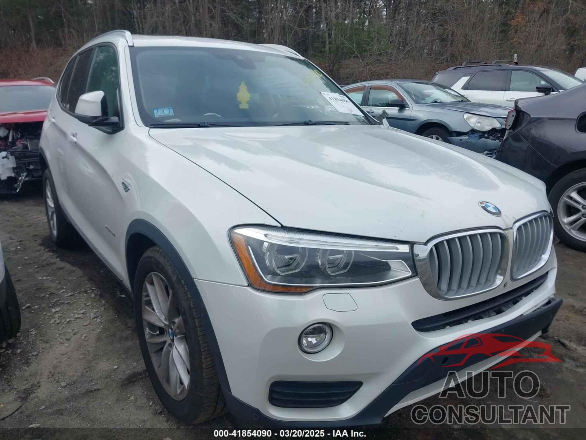 BMW X3 2015 - 5UXWX9C58F0D48334