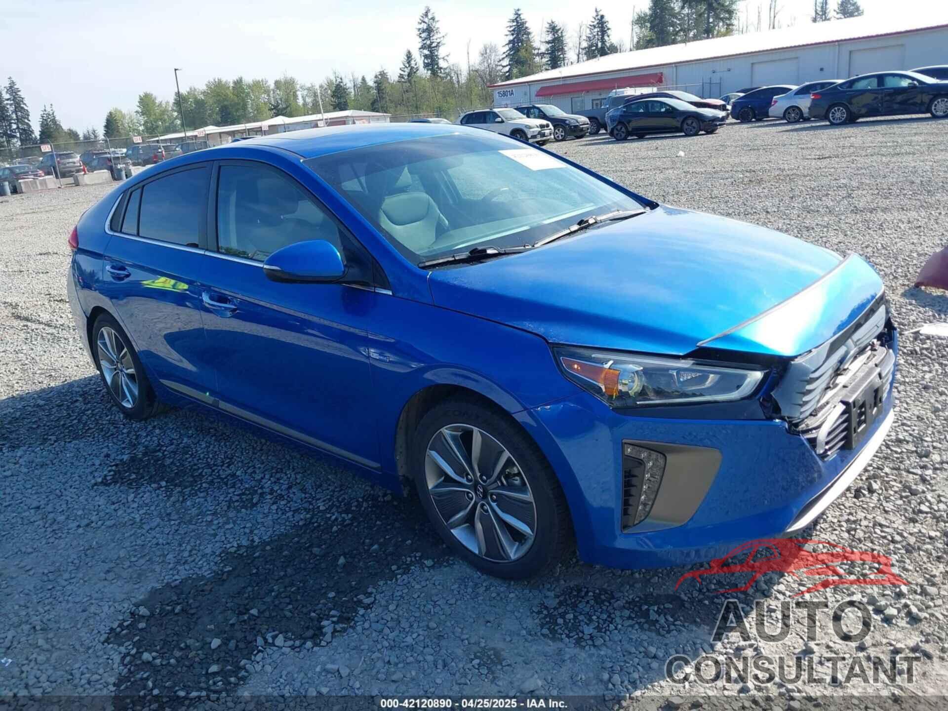 HYUNDAI IONIQ HYBRID 2017 - KMHC85LC9HU049108