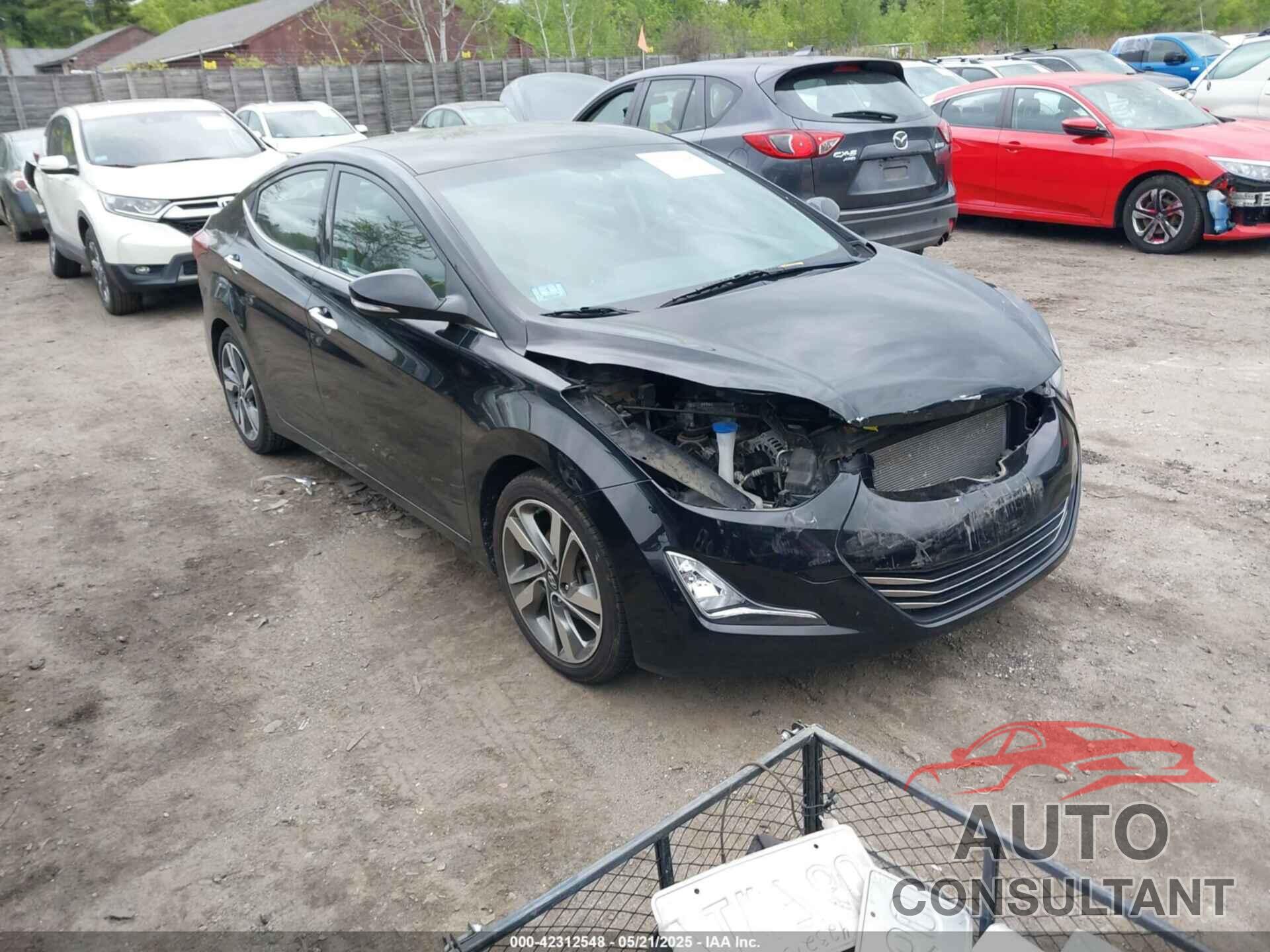 HYUNDAI ELANTRA 2014 - 5NPDH4AE4EH533992