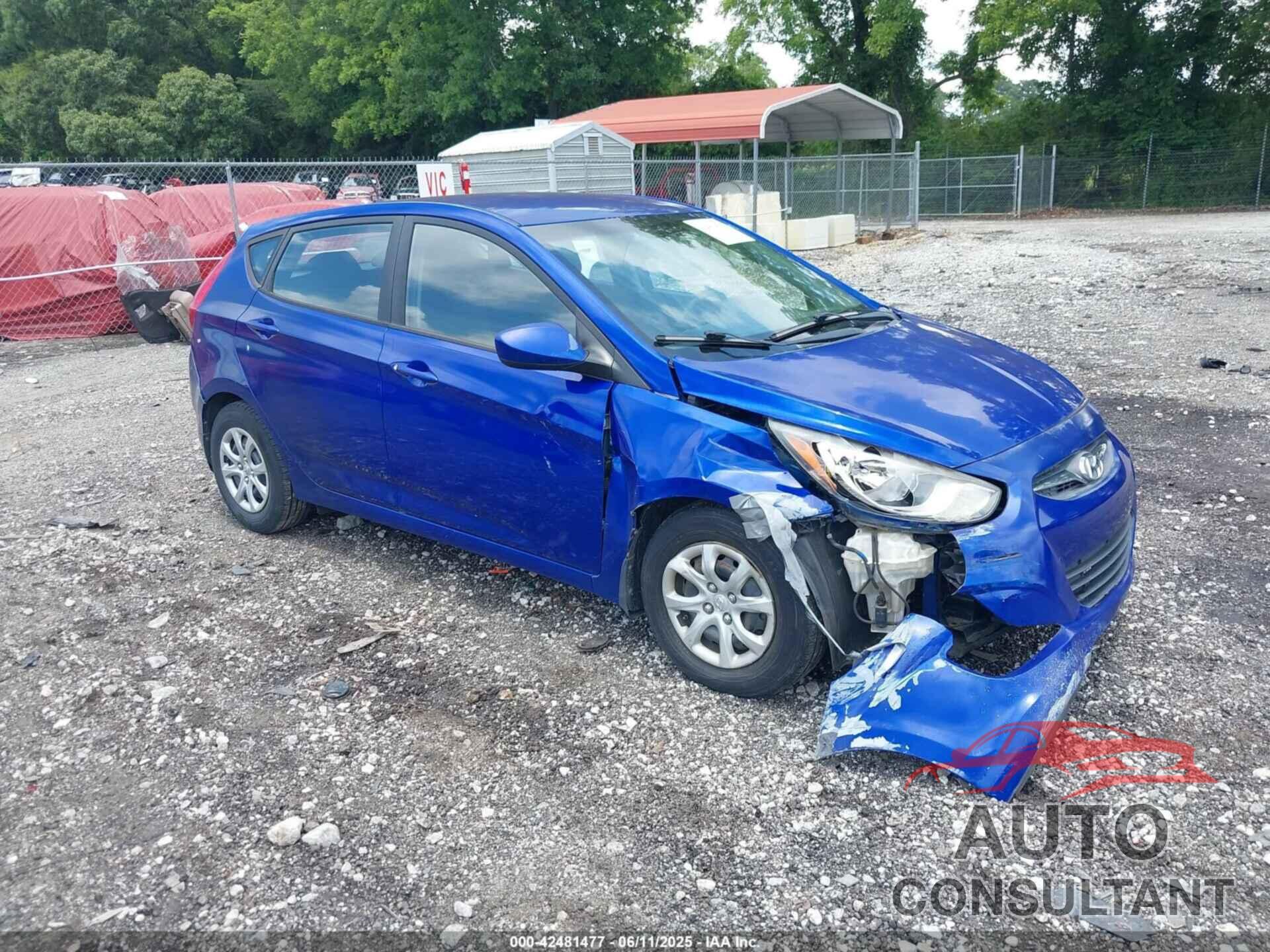 HYUNDAI ACCENT 2014 - KMHCT5AE1EU141361