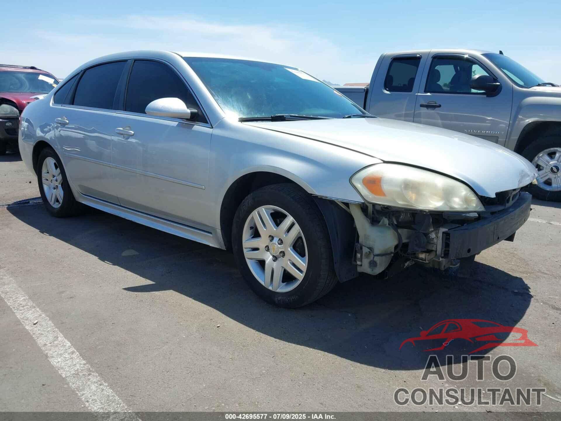 CHEVROLET IMPALA 2012 - 2G1WG5E36C1102748