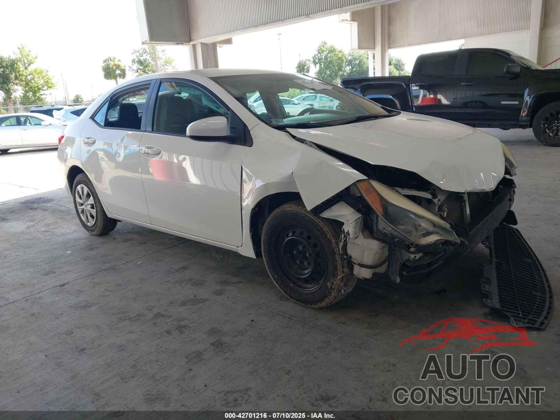 TOYOTA COROLLA 2015 - 2T1BURHE4FC394571