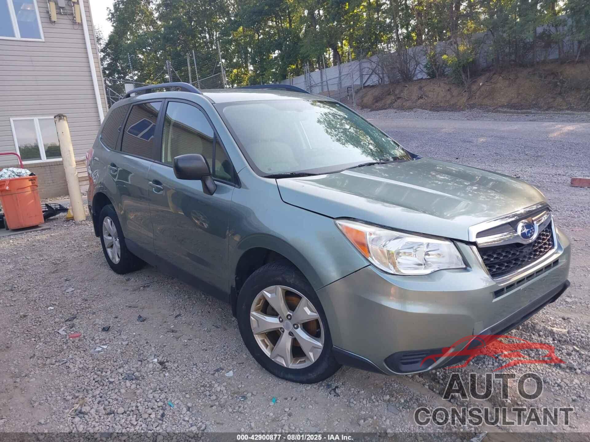 SUBARU FORESTER 2015 - JF2SJABC8FH498463