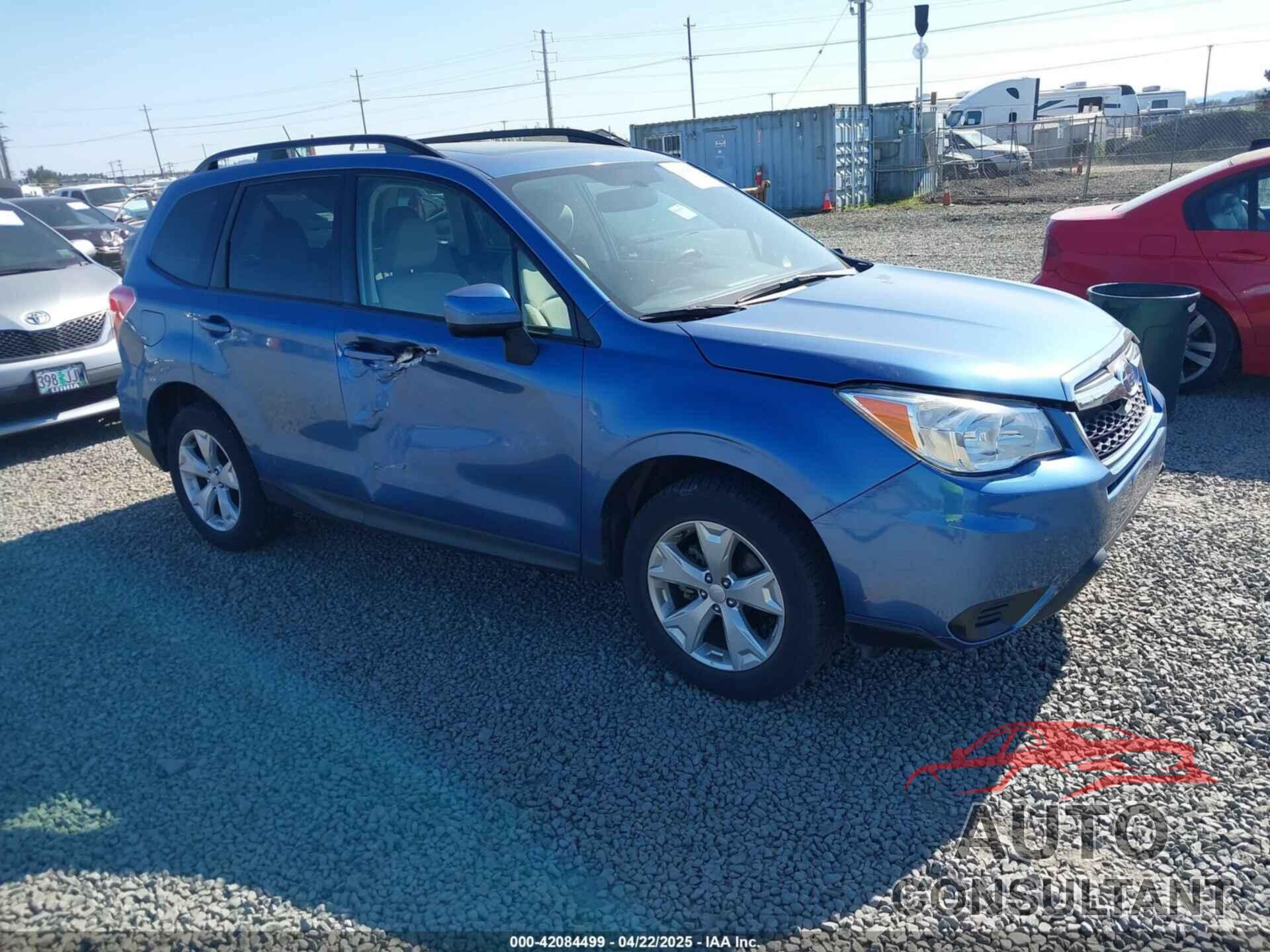 SUBARU FORESTER 2015 - JF2SJADCXFH566551