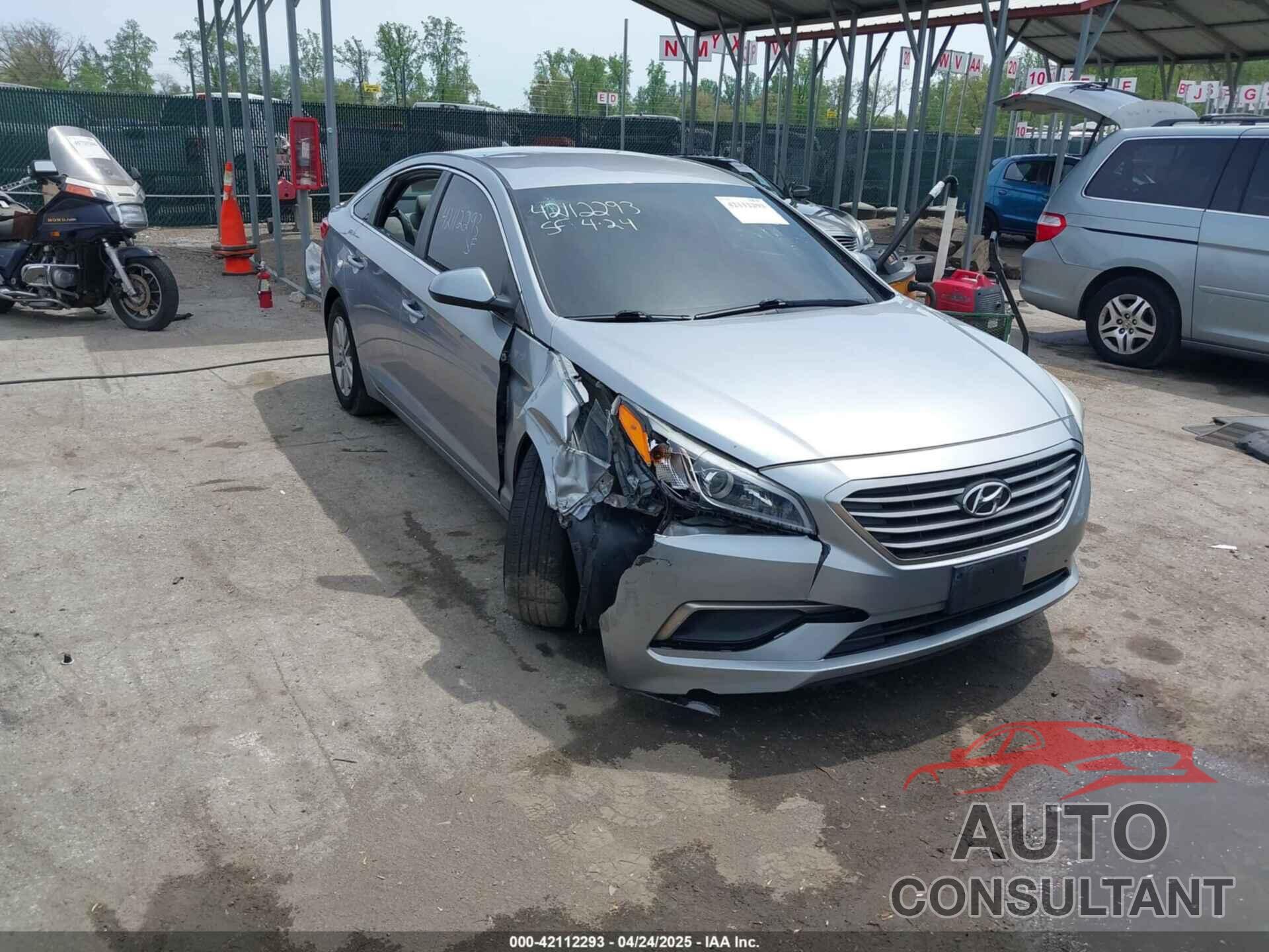 HYUNDAI SONATA 2016 - 5NPE24AF7GH314915