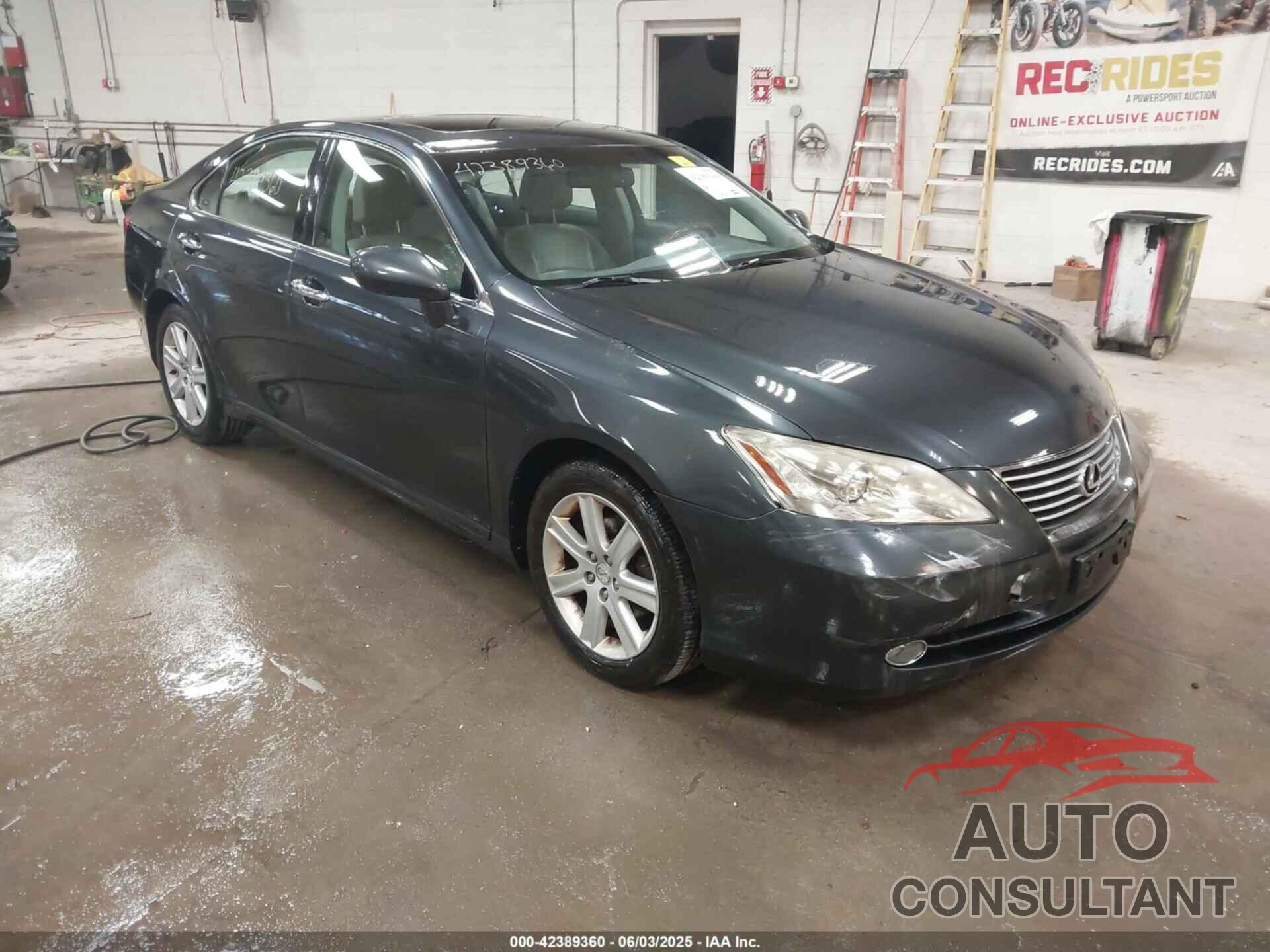 LEXUS ES 350 2009 - JTHBJ46GX92321058
