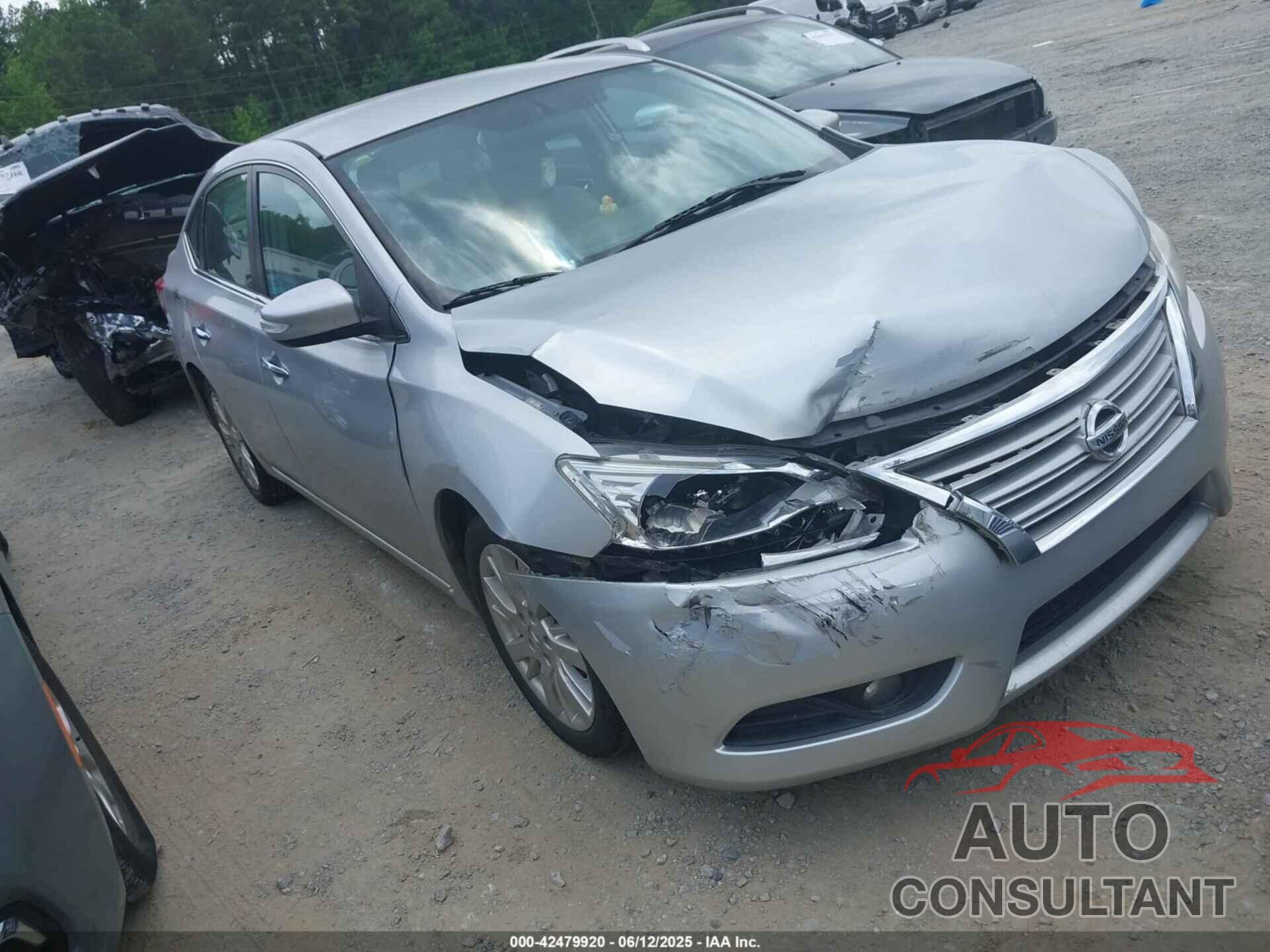 NISSAN SENTRA 2013 - 3N1AB7AP2DL650947