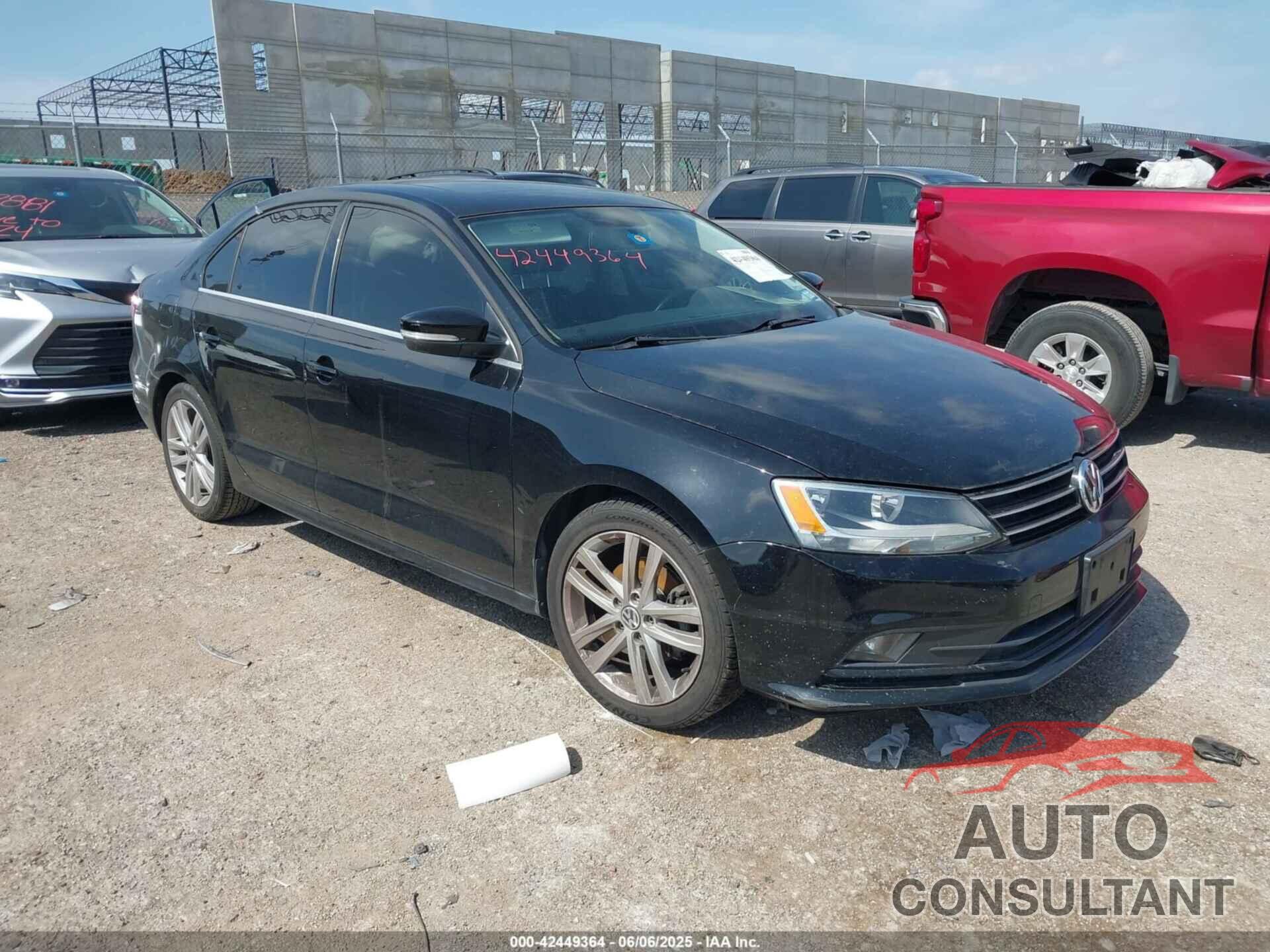 VOLKSWAGEN JETTA 2015 - 3VWLA7AJ4FM299490