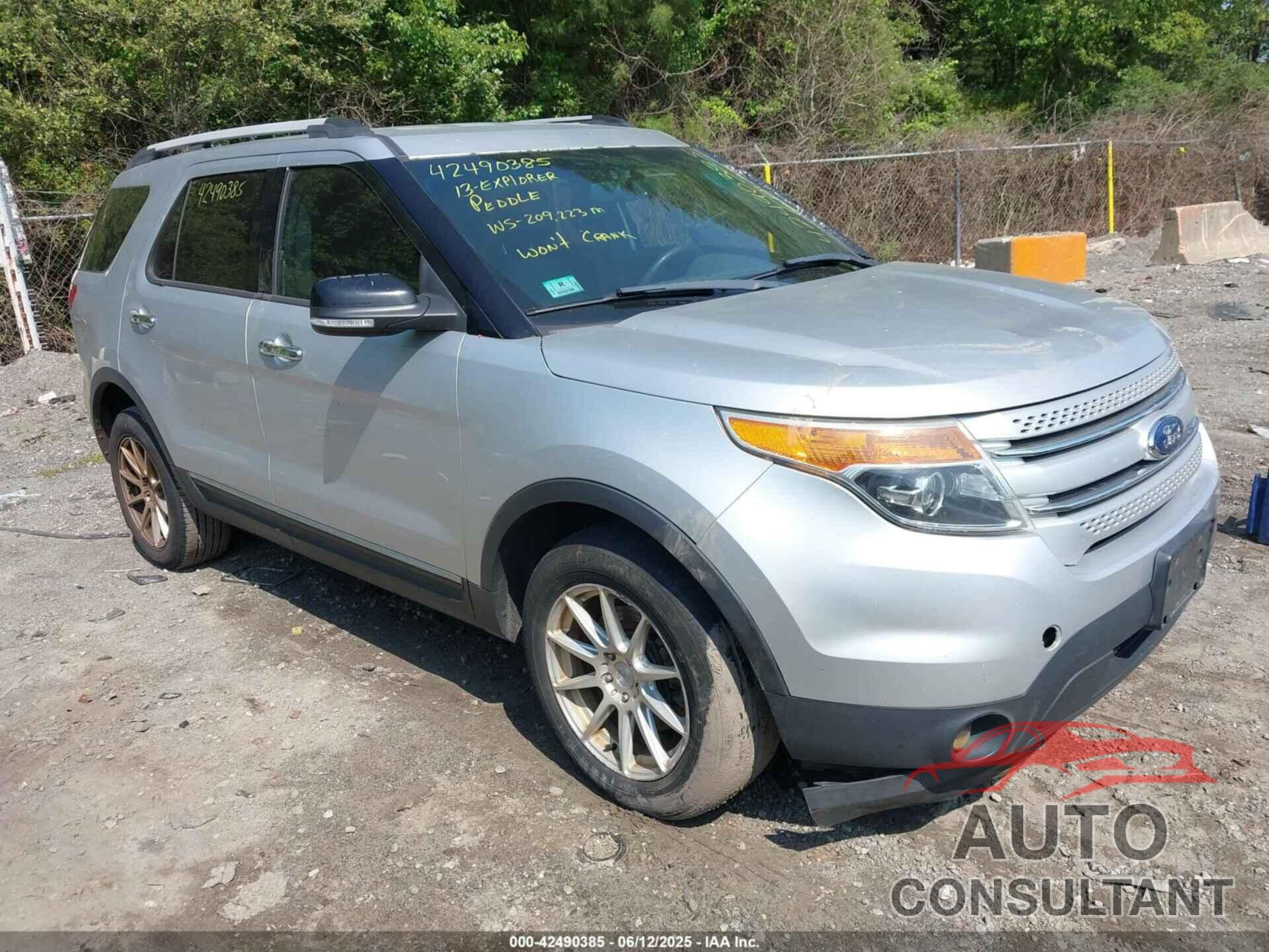 FORD EXPLORER 2013 - 1FM5K8D82DGC91298