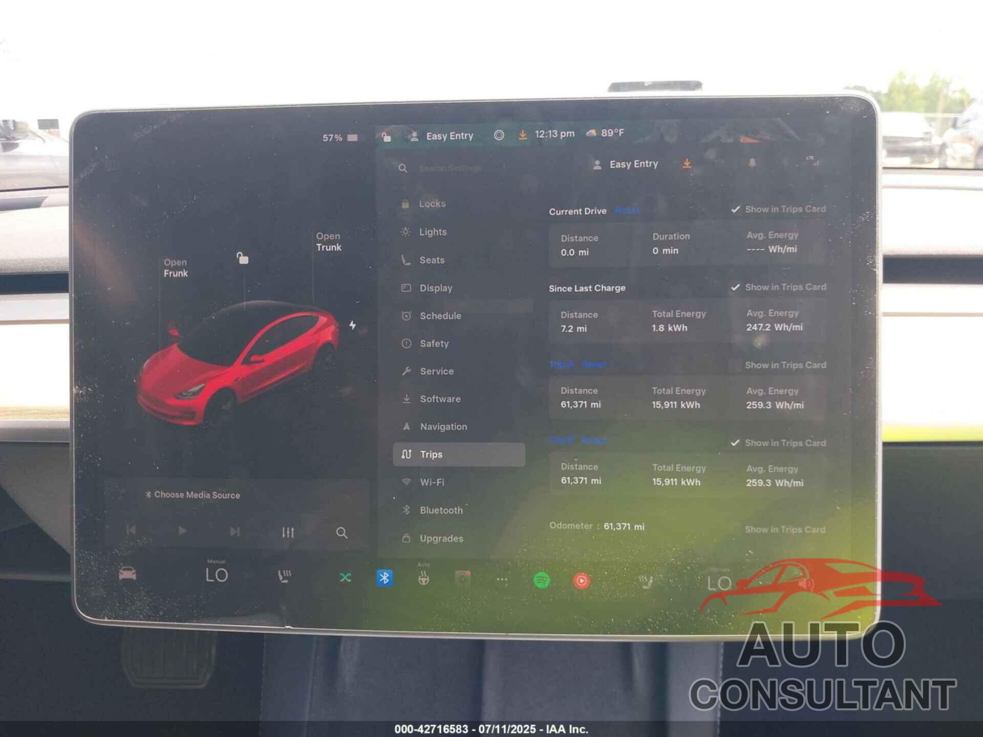 TESLA MODEL 3 2021 - 5YJ3E1EBXMF045100