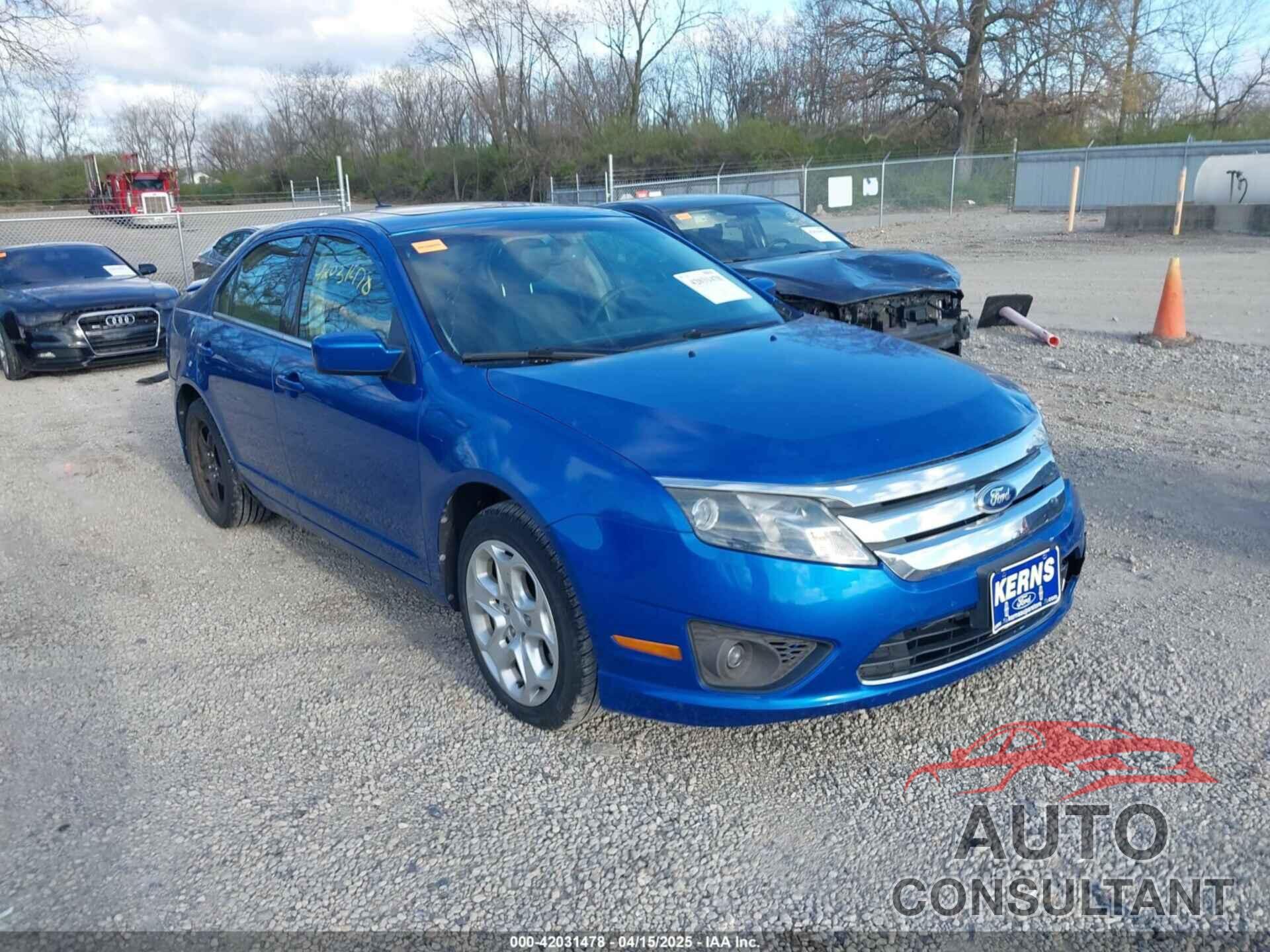 FORD FUSION 2011 - 3FAHP0HA3BR120444
