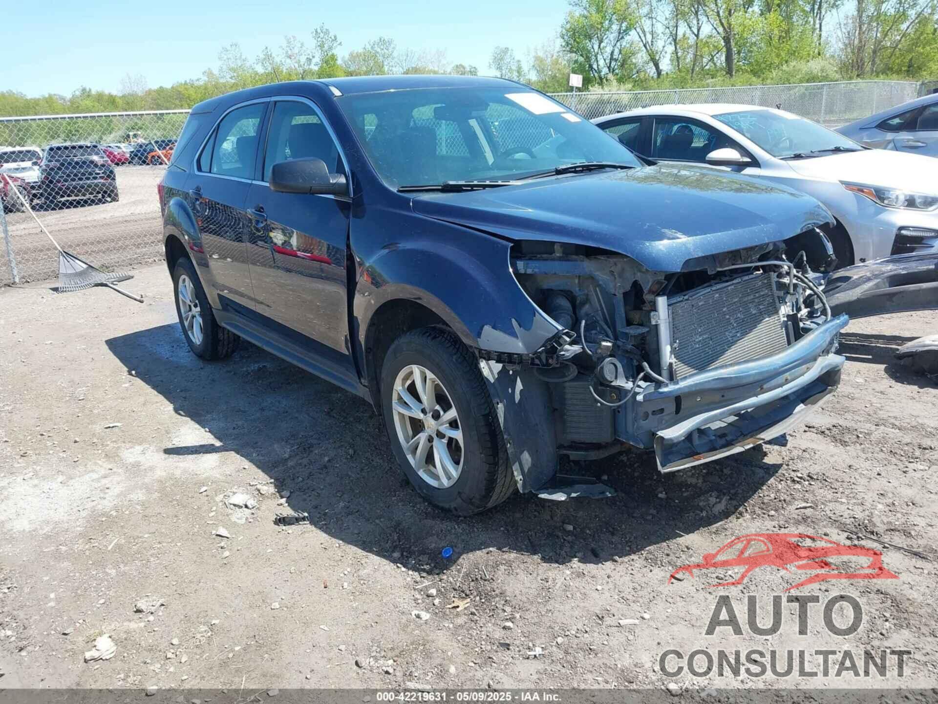 CHEVROLET EQUINOX 2017 - 2GNFLEEK4H6162507