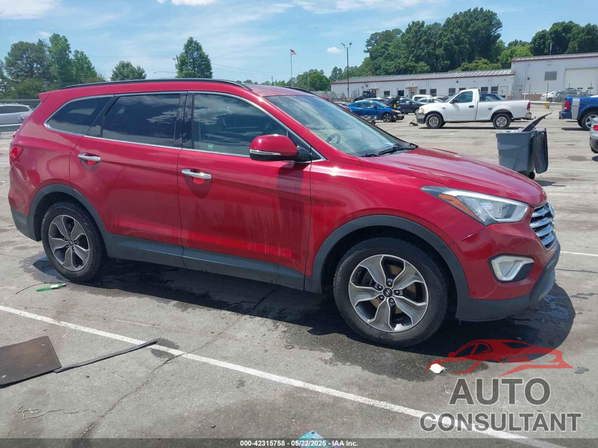 HYUNDAI SANTA FE 2013 - KM8SN4HF5DU018398