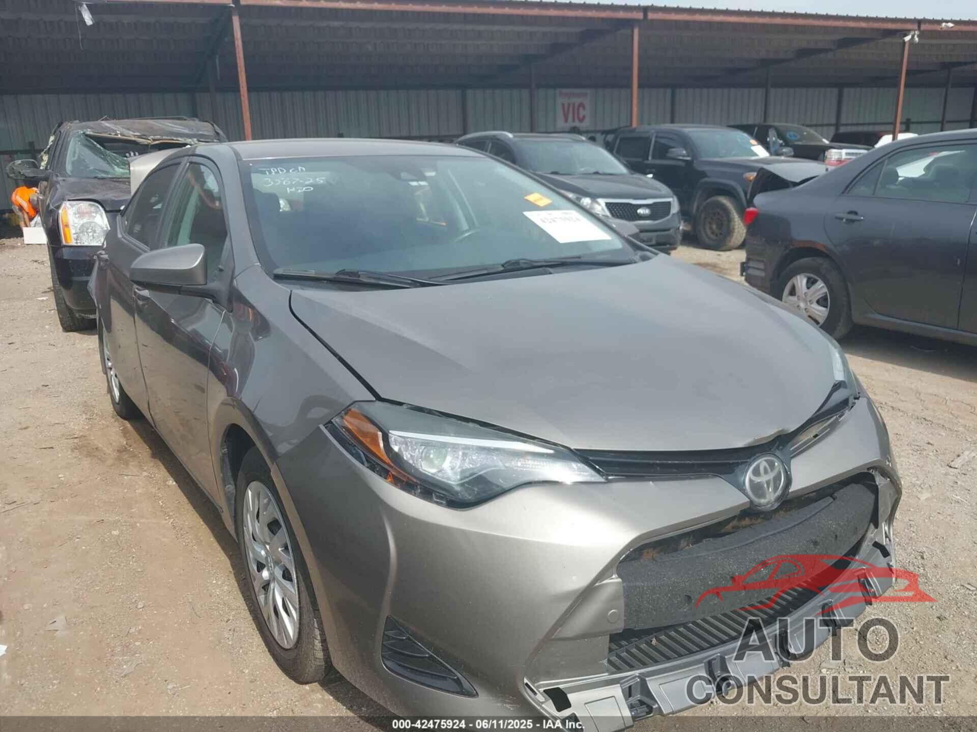 TOYOTA COROLLA 2017 - 5YFBURHE9HP654448