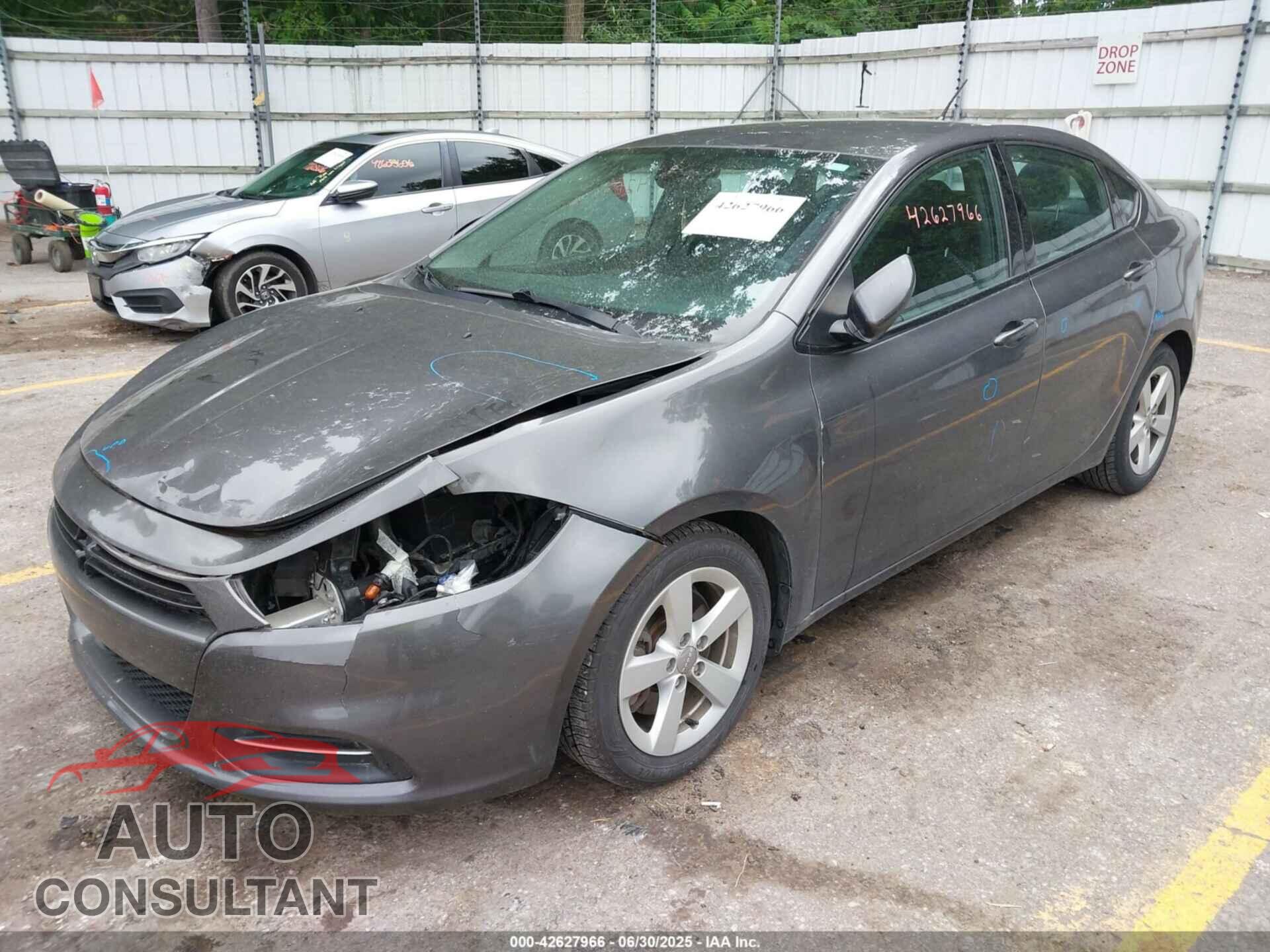DODGE DART 2015 - 1C3CDFBB2FD286443