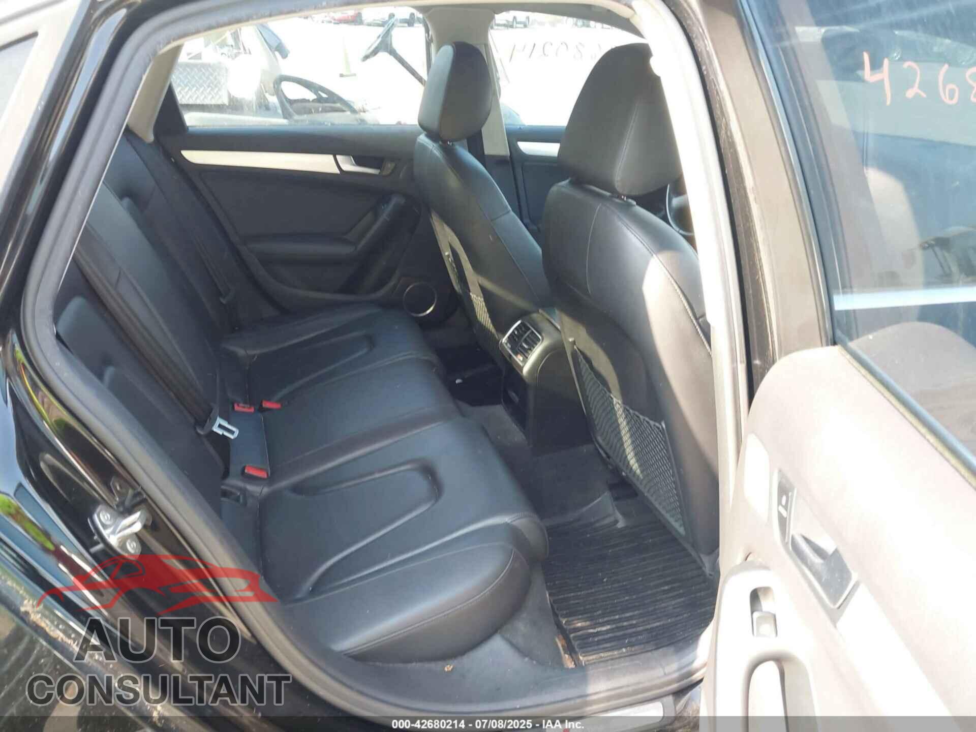 AUDI A4 2012 - WAUFFAFLXCA099048